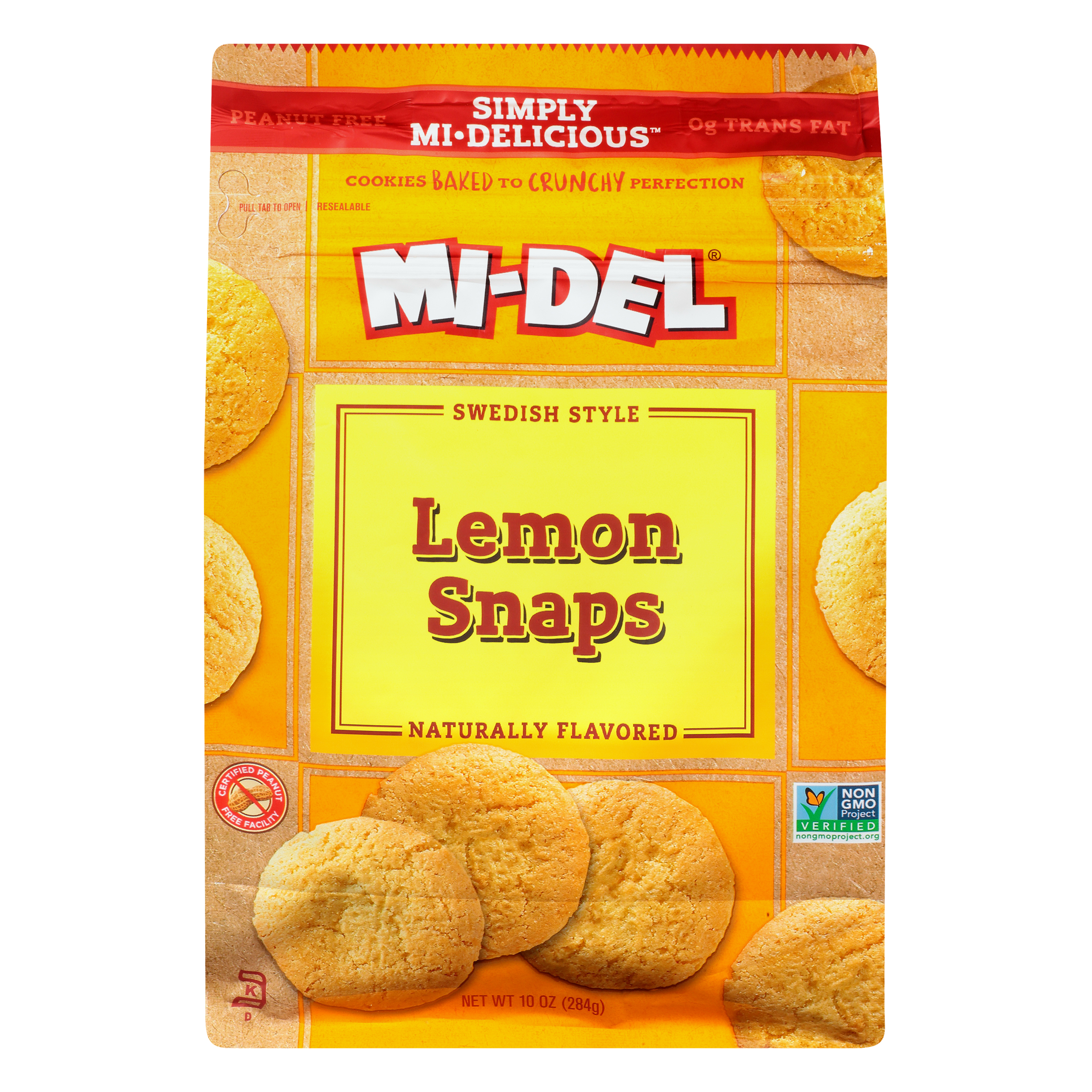 Mi-Del Swedish Style Lemon Snaps