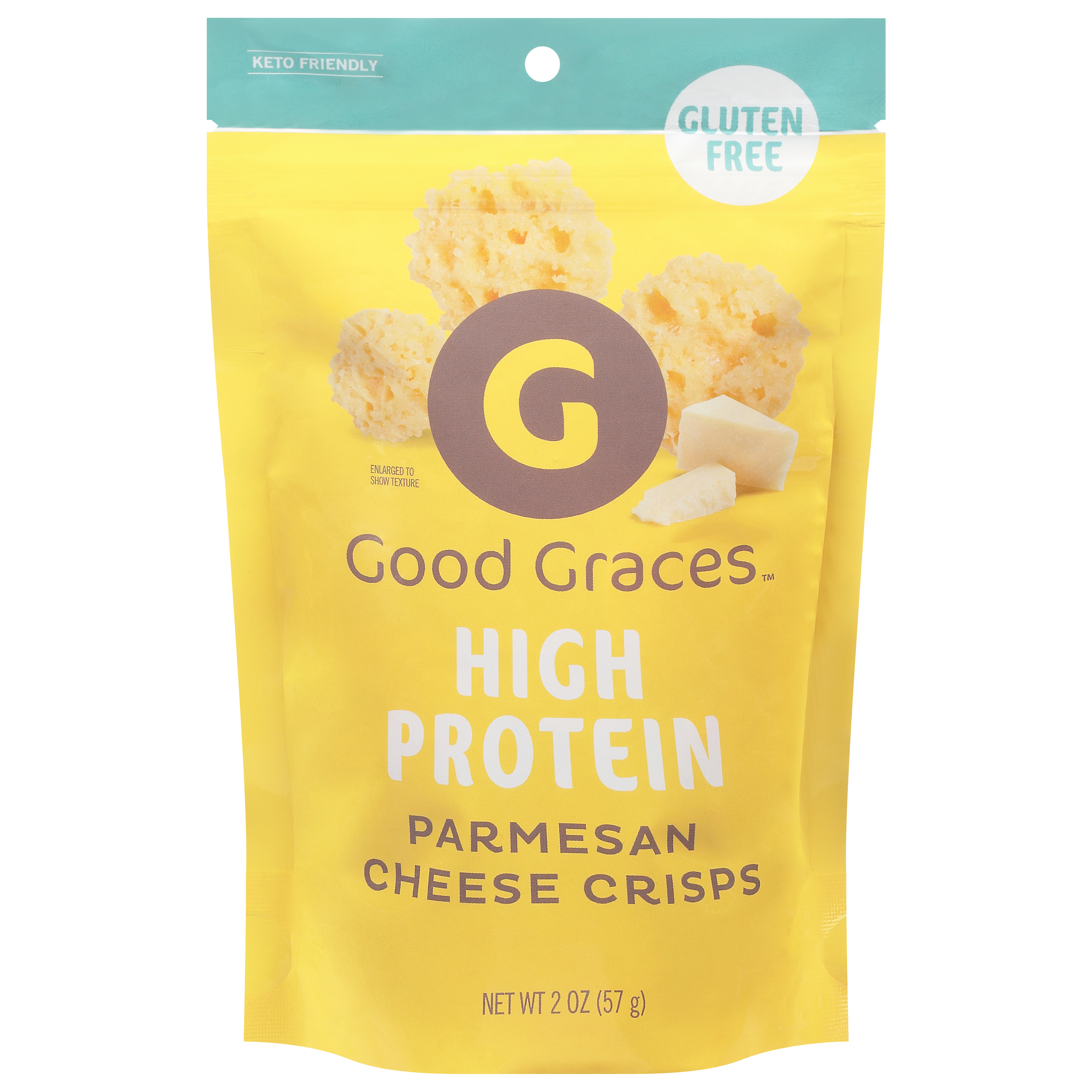 Good Graces High Protein Parmesan Cheese Crisps 2 oz