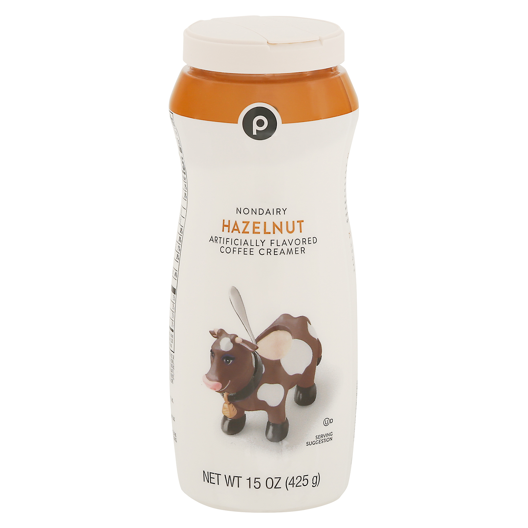 Publix Nondairy Hazelnut Coffee Creamer 15 oz