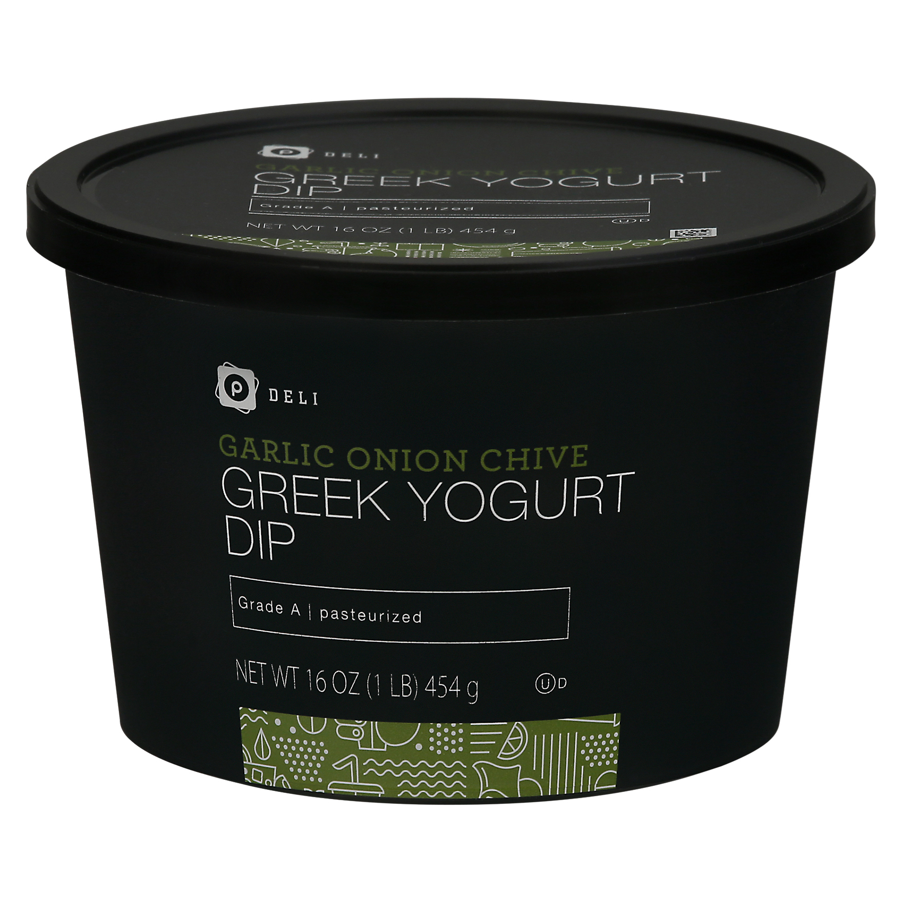Publix Deli Garlic Onion Chive Greek Yogurt Dip 16 oz