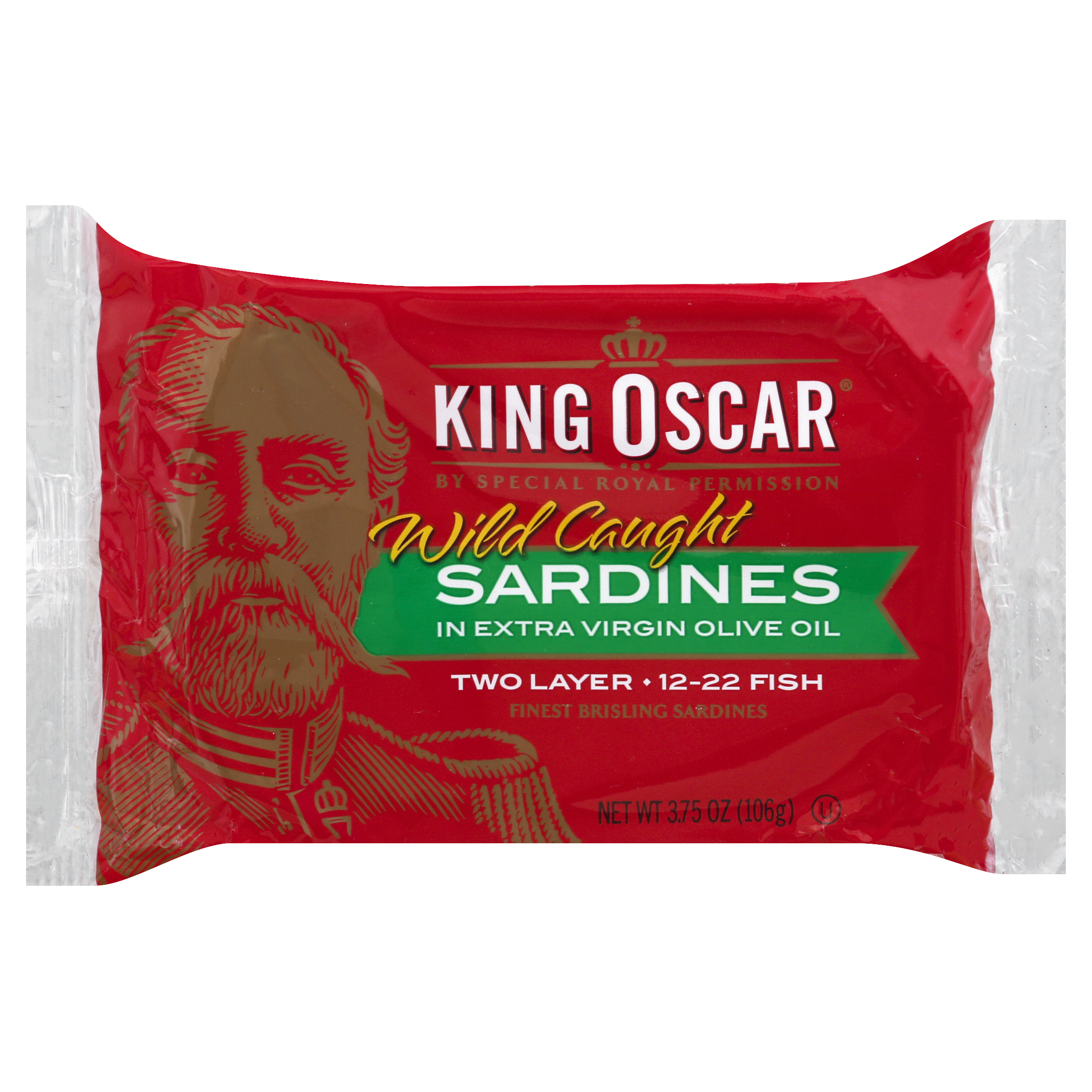 King Oscar Wild Caught Sardines in Extra Virgin Olive Oil