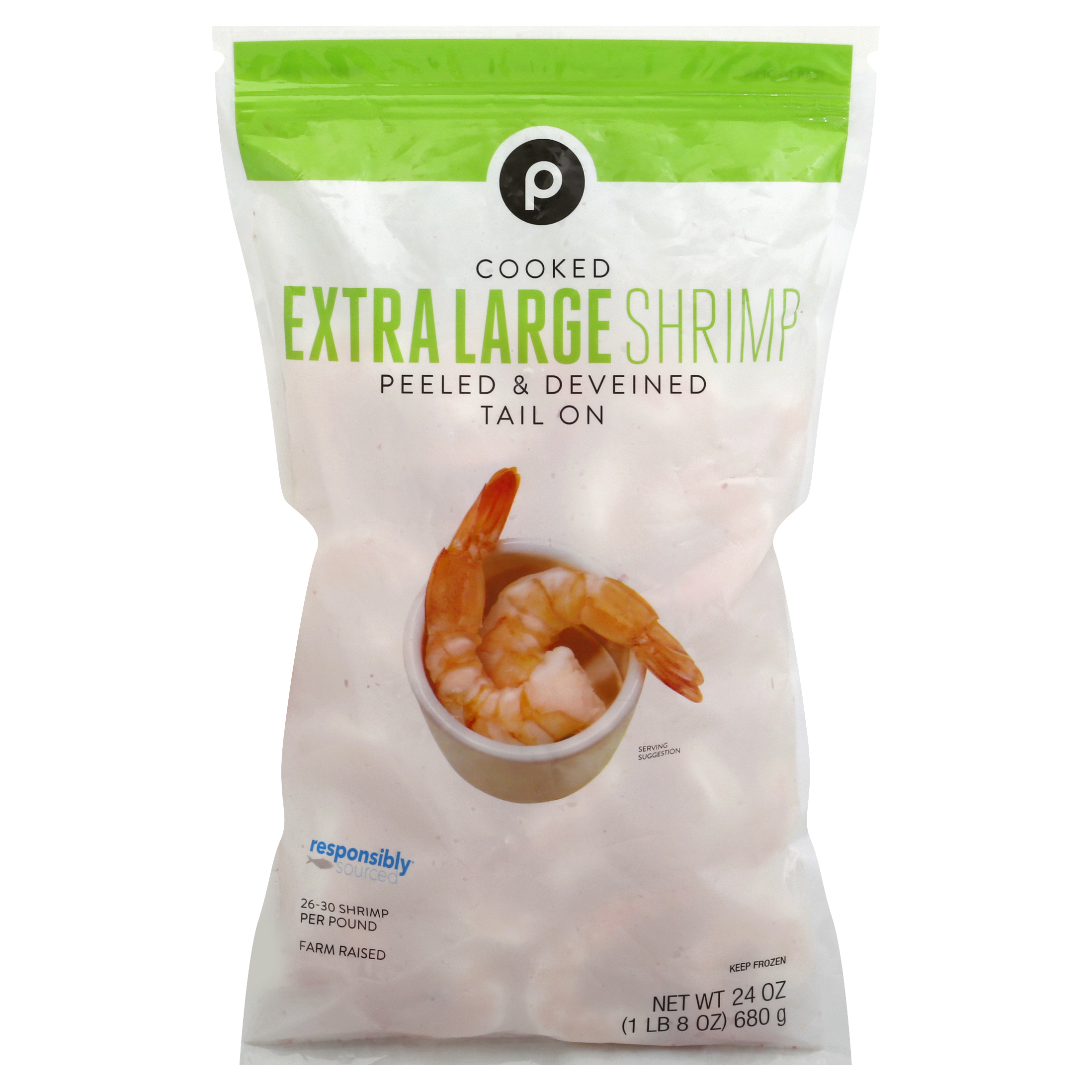 Publix Cooked Extra Large Shrimp 24 oz BAG