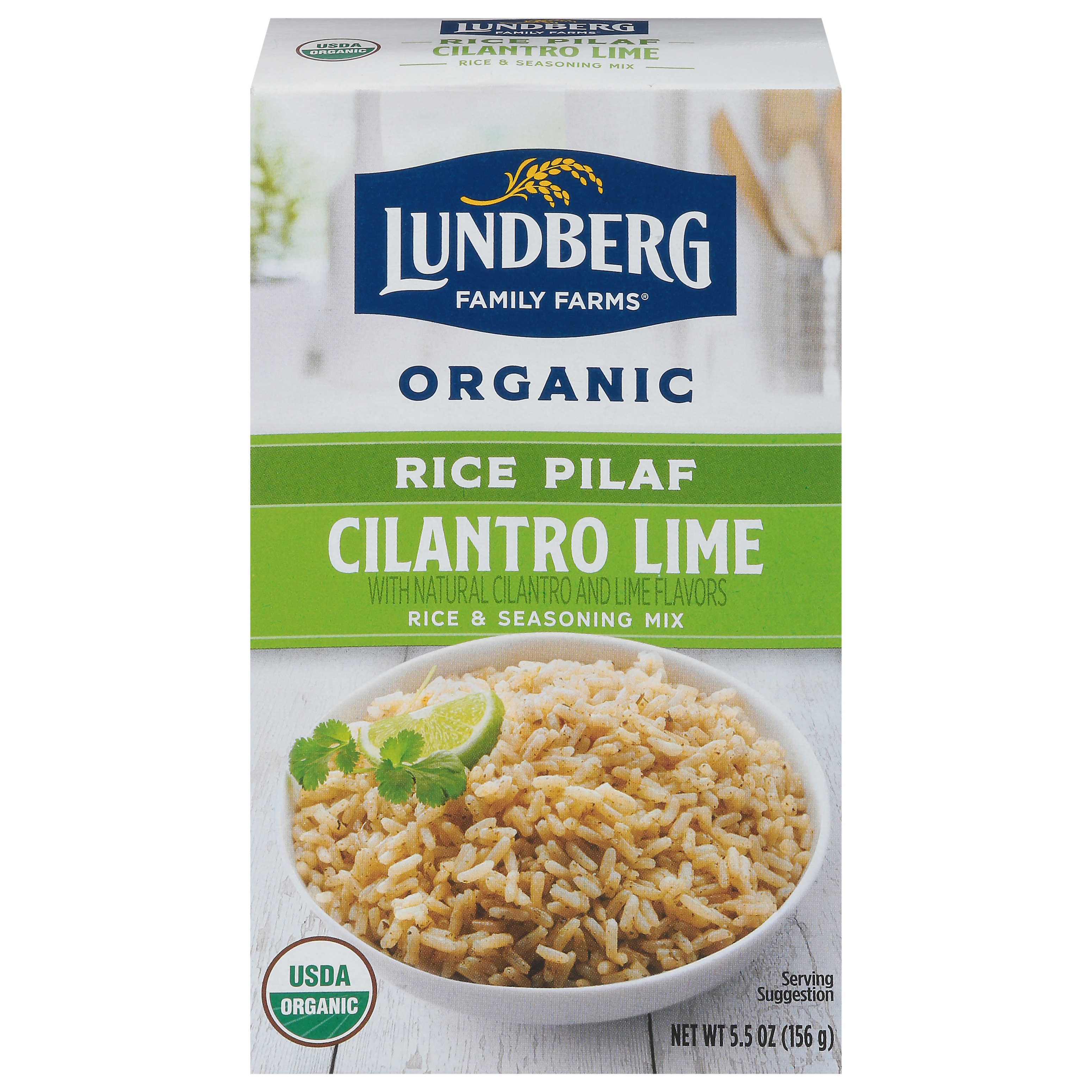Lundberg Family Farms Organic Cilantro Lime Rice Pilaf
