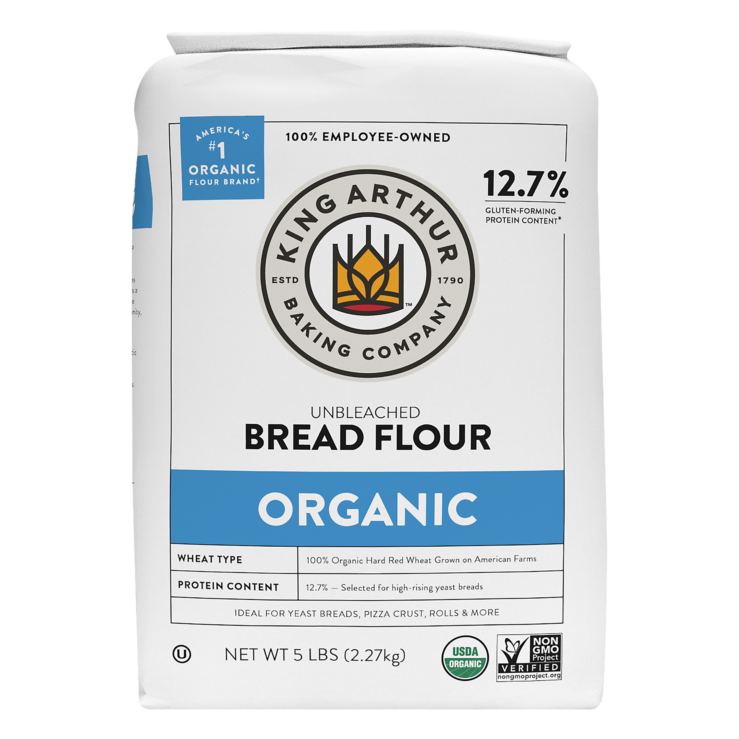 King Arthur Baking Organic Unbleached Bread Flour