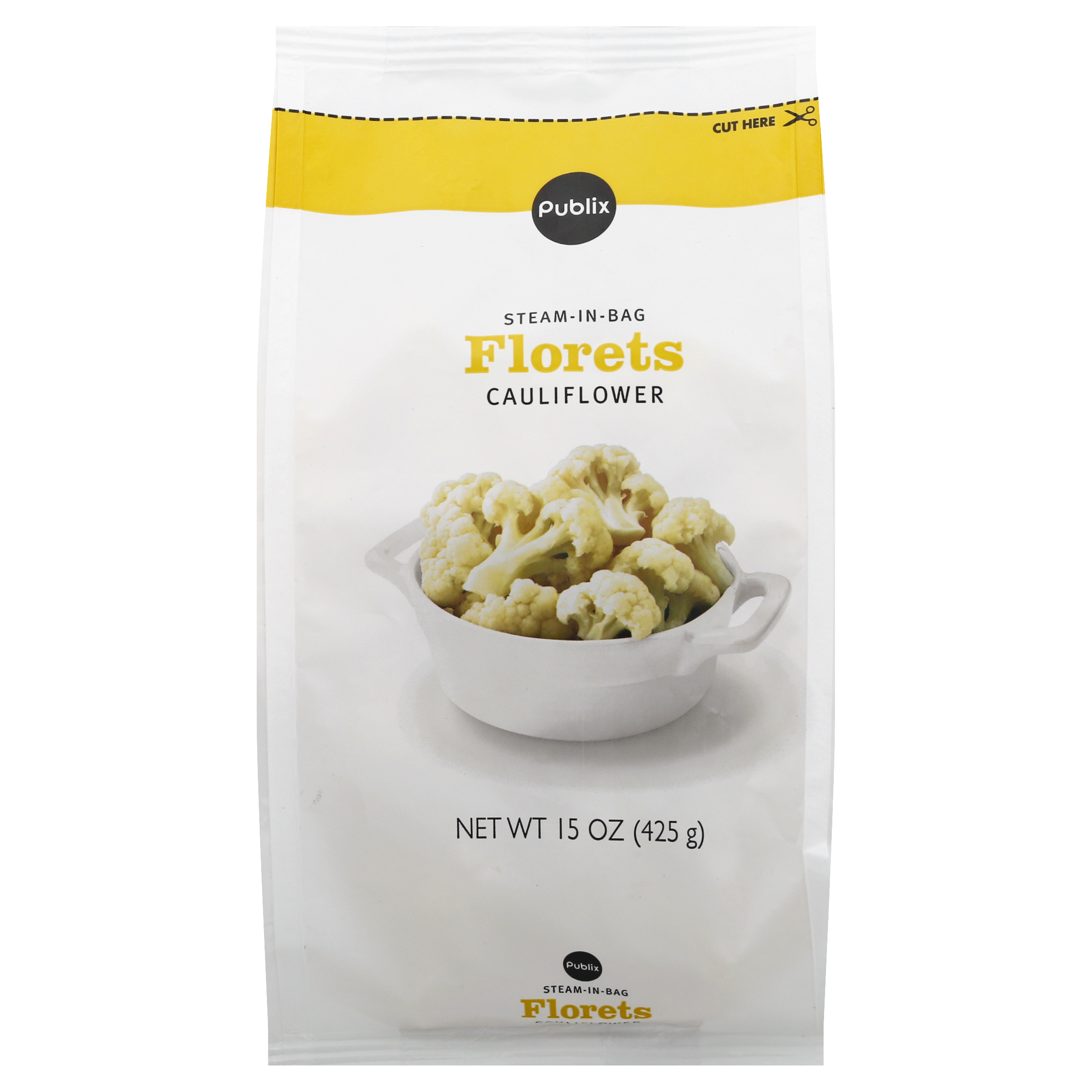 Publix SteaminBag Florets Cauliflower 15 oz BAG