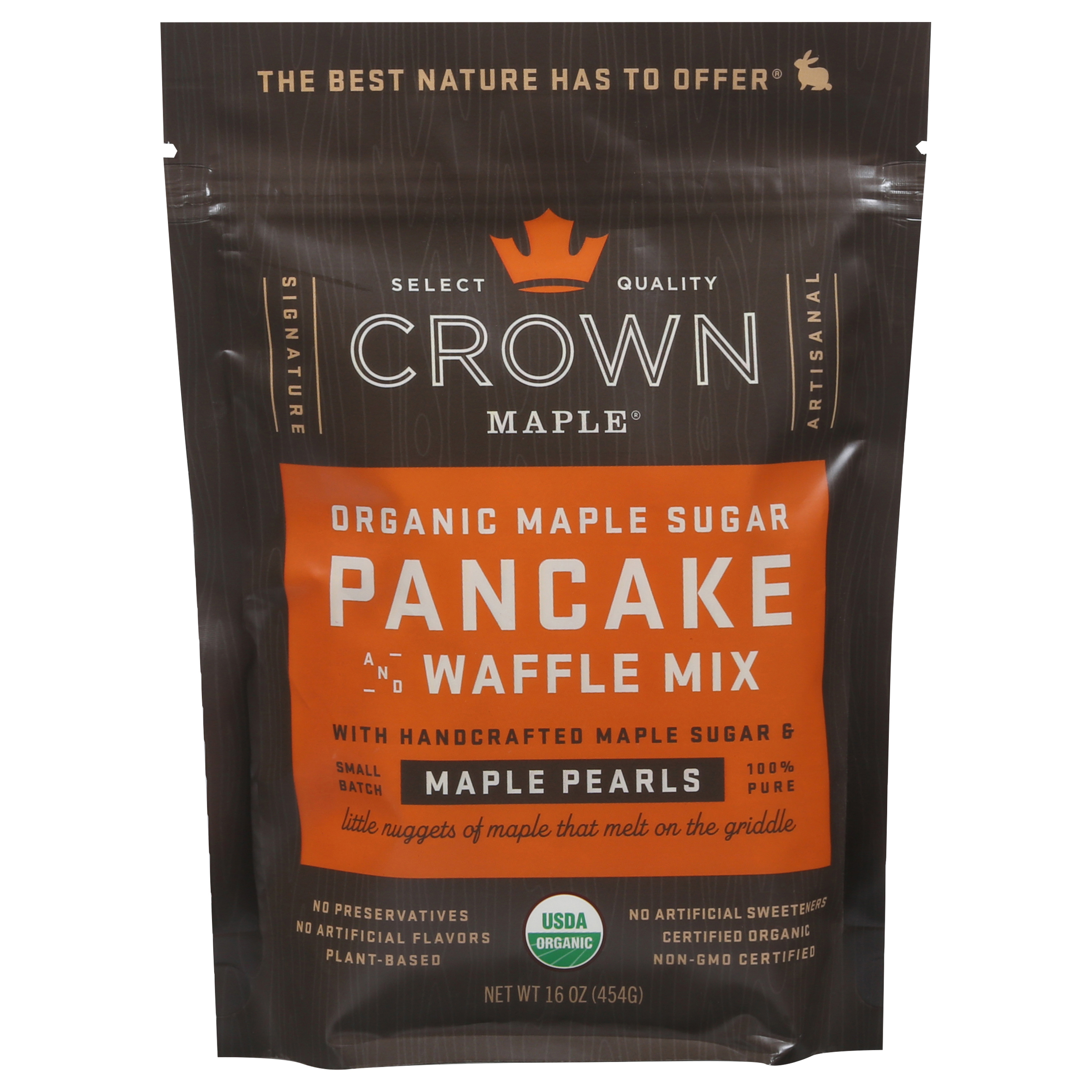 Crown Maple Organic Maple Sugar Pancake and Waffle Mix