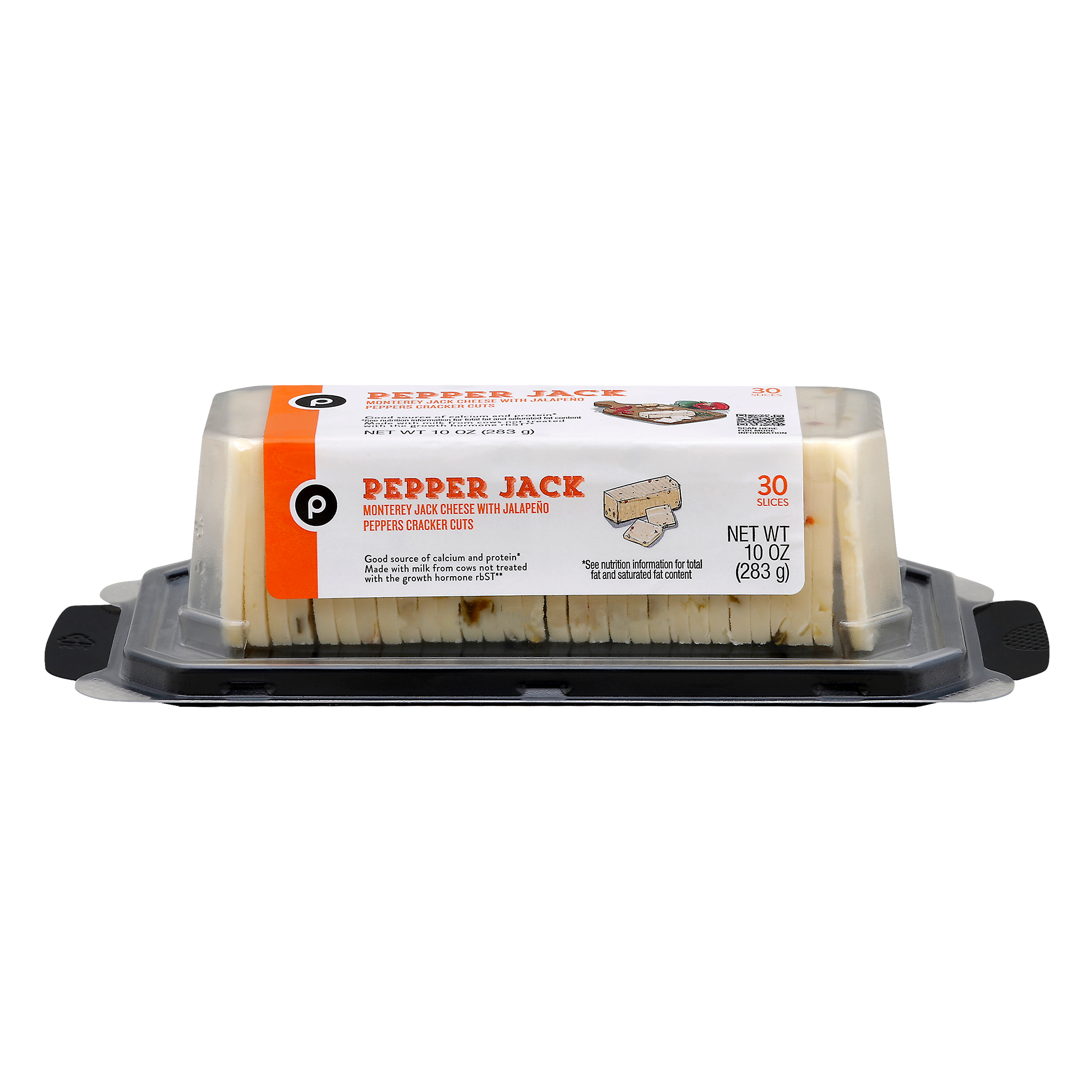 Publix Cracker Cuts Pepper Jack Cheese 30.0 ea TRAY