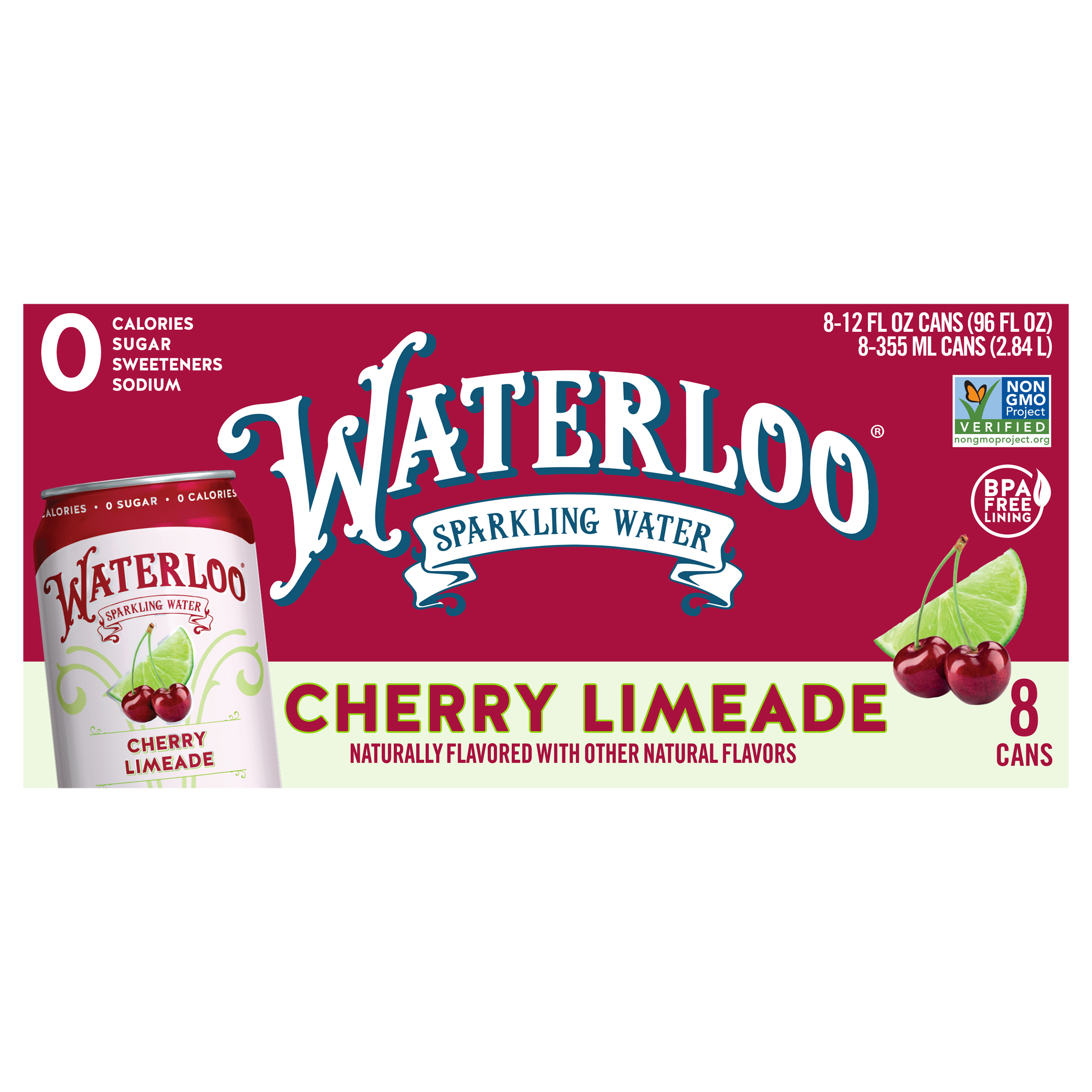 Waterloo Cherry Limeade Sparkling Water
