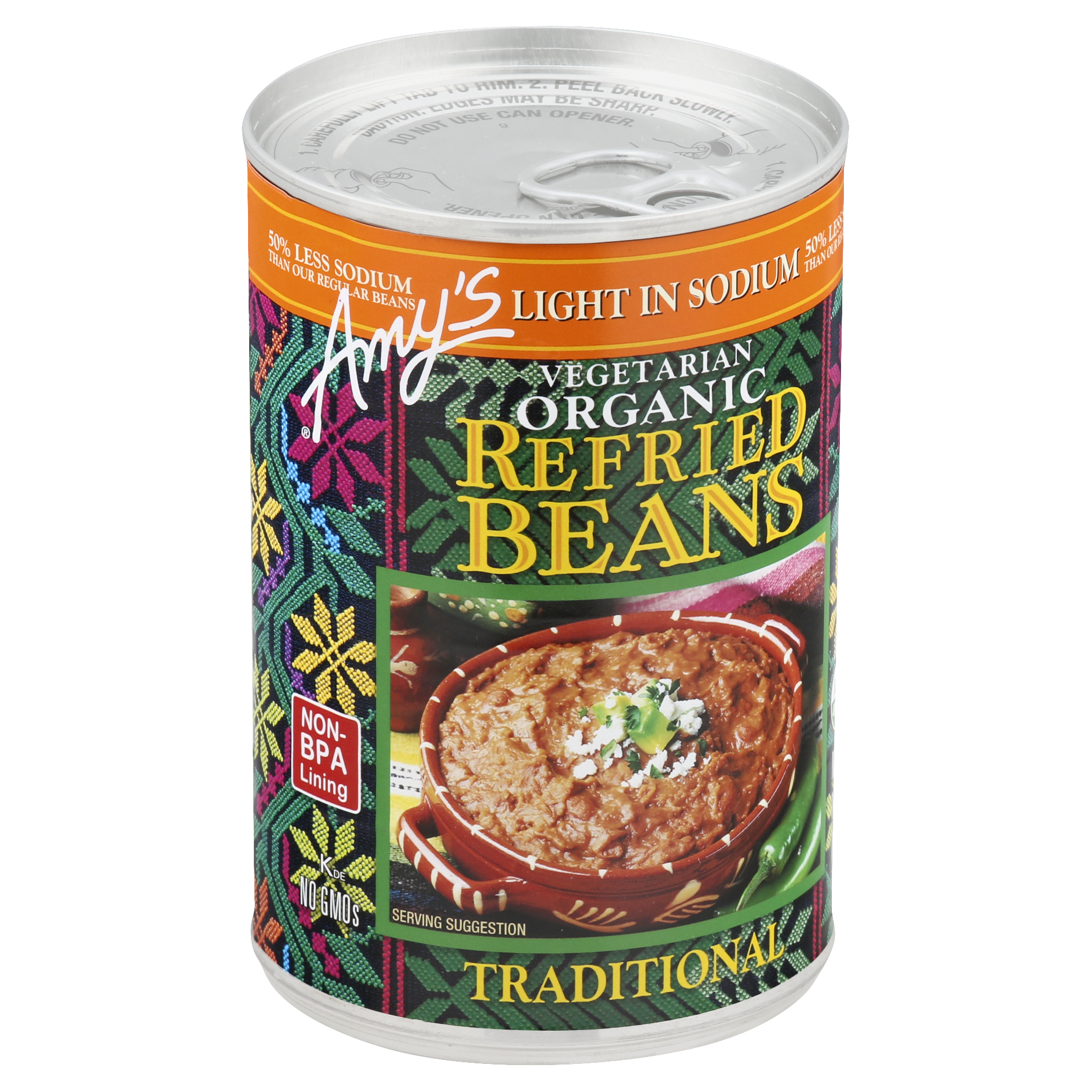 Amys Organic Traditional Refried Beans