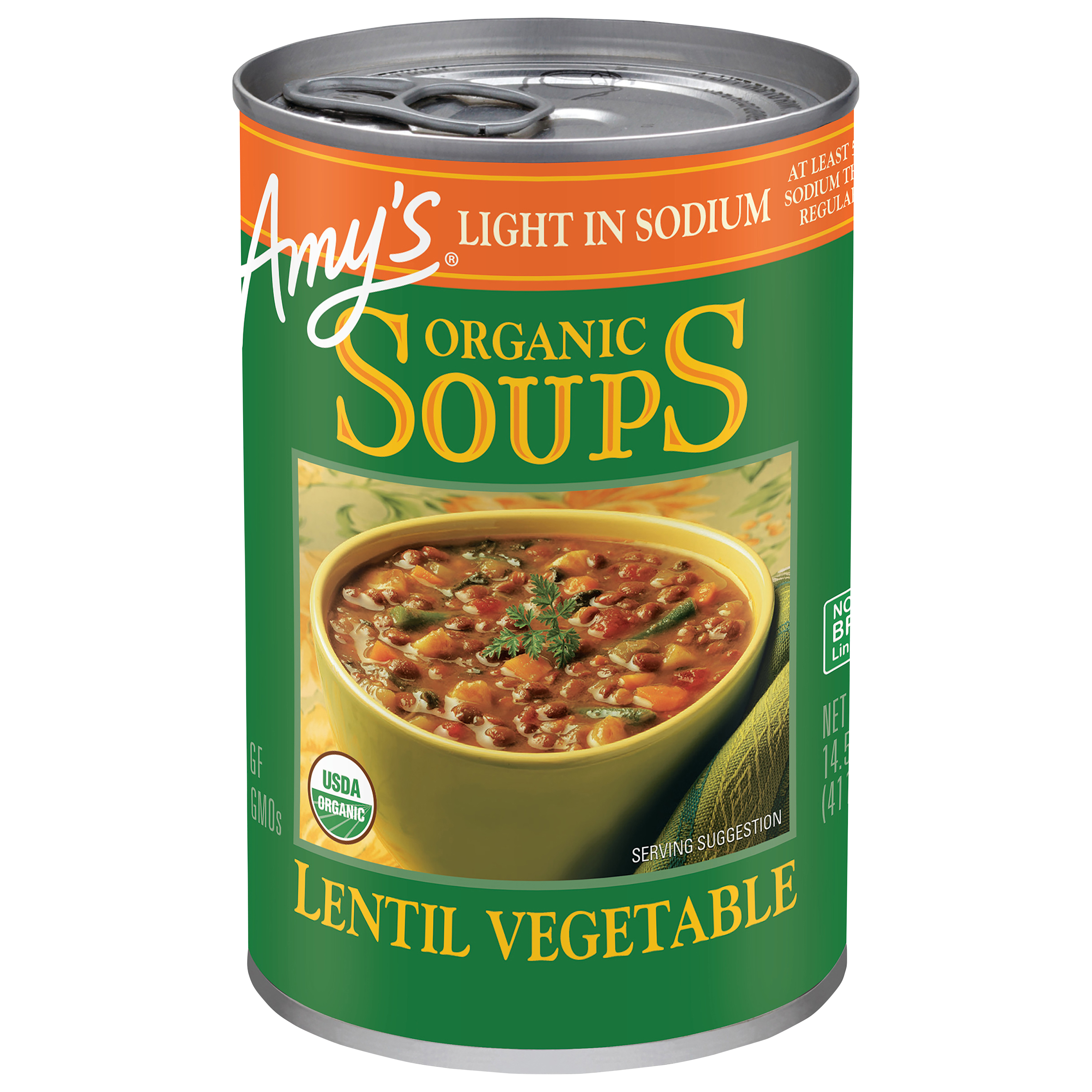 Light in Sodium Lentil Vegetable Soup