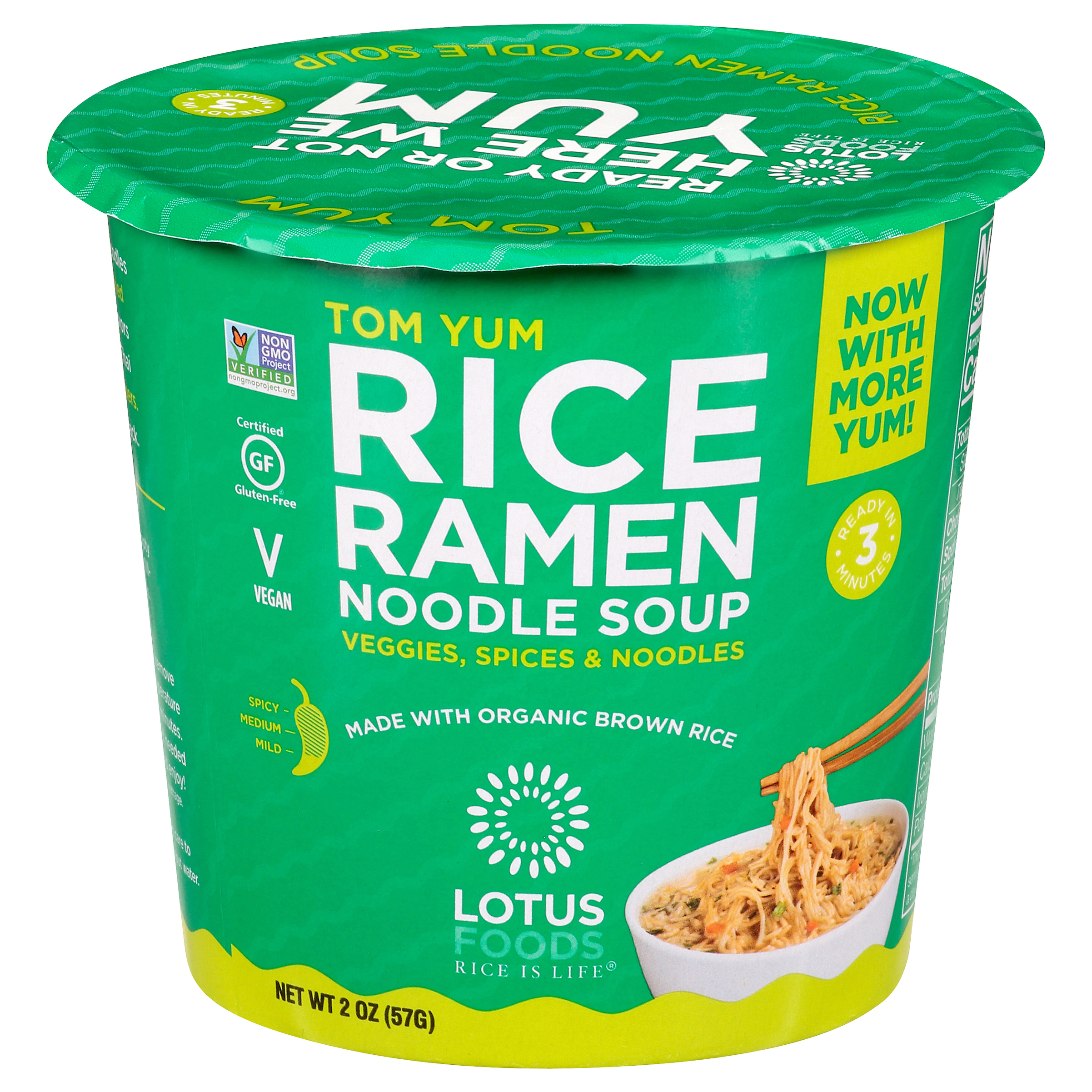 Lotus Foods Mild Tom Yum Rice Ramen