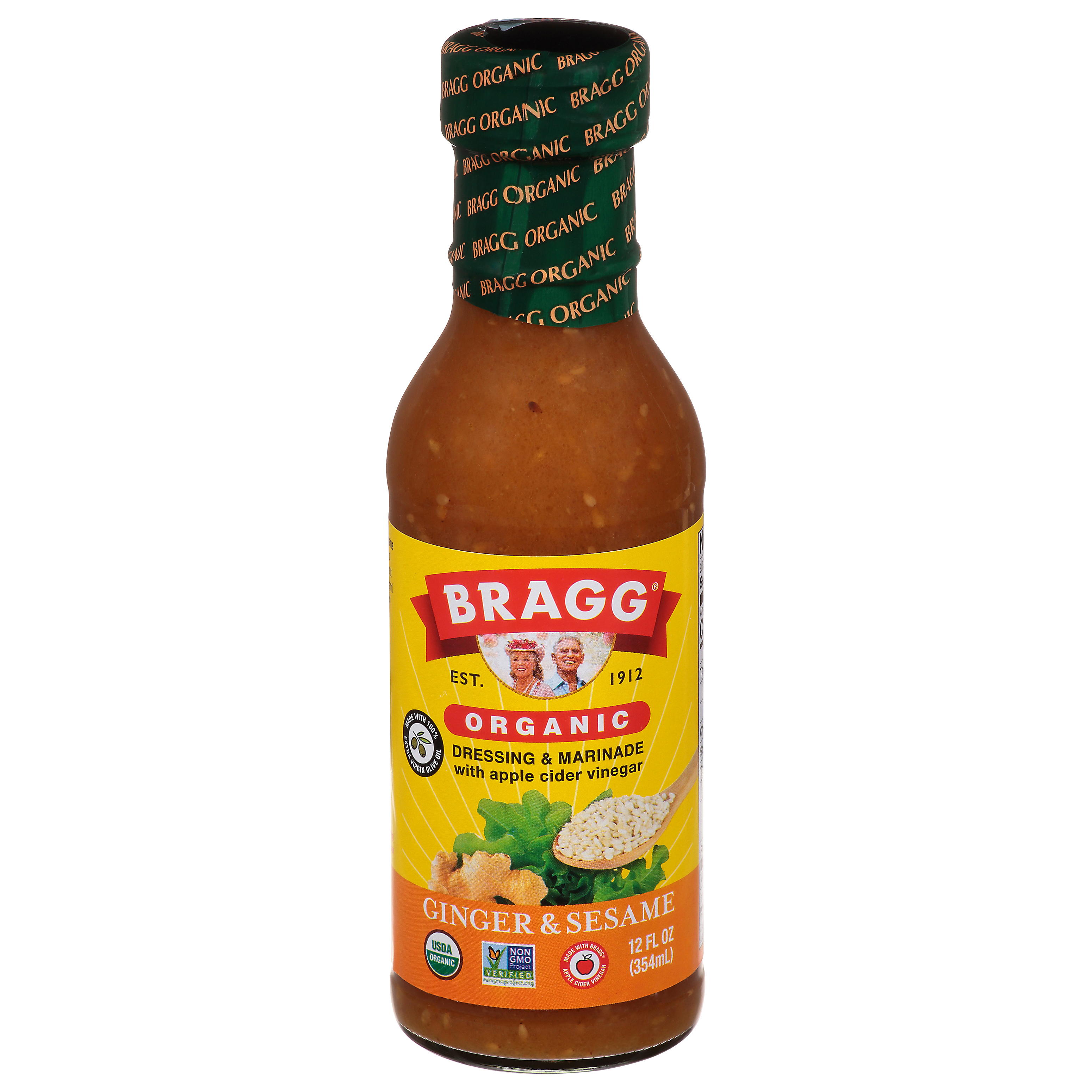 Bragg Organic Ginger & Sesame Dressing & Marinade With Apple Cider Vinegar