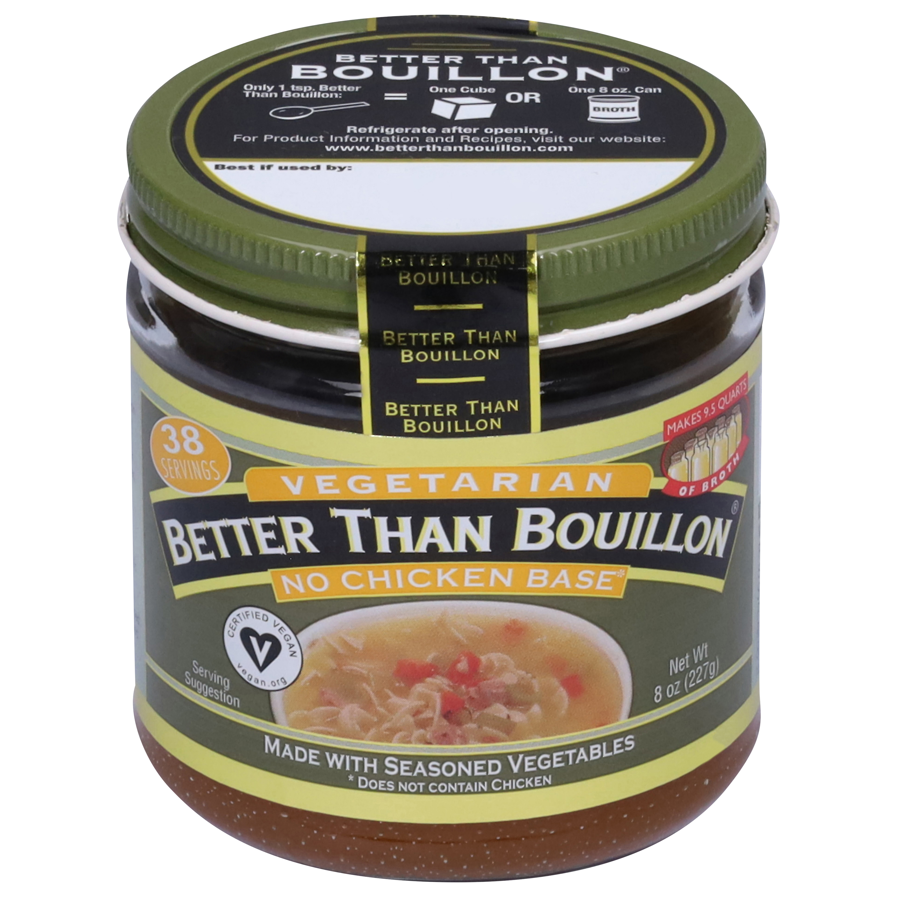Better Than Bouillon Vegan No Chicken Base