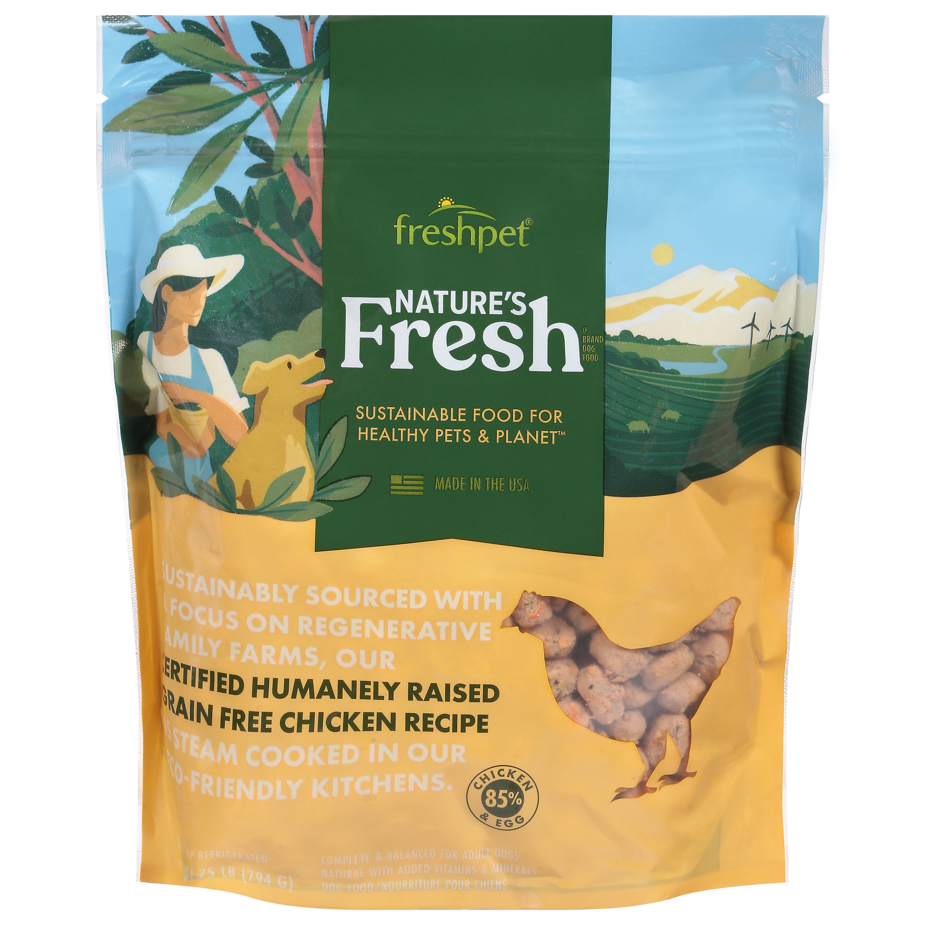Freshpet Nature's Fresh Grain Free Chicken Recipe Dog Food