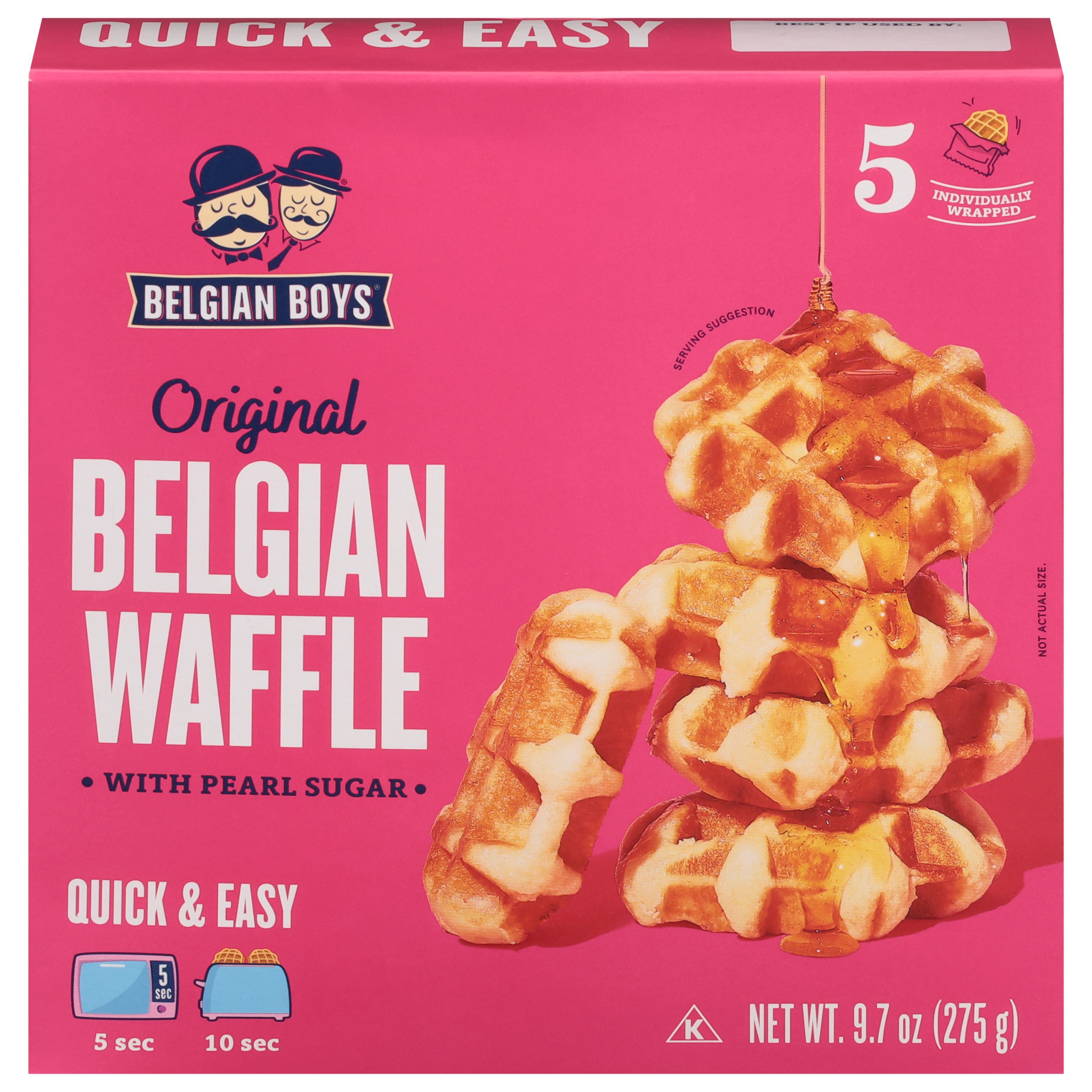 Belgian Boys Original Belgian Waffle with Pearl Sugar