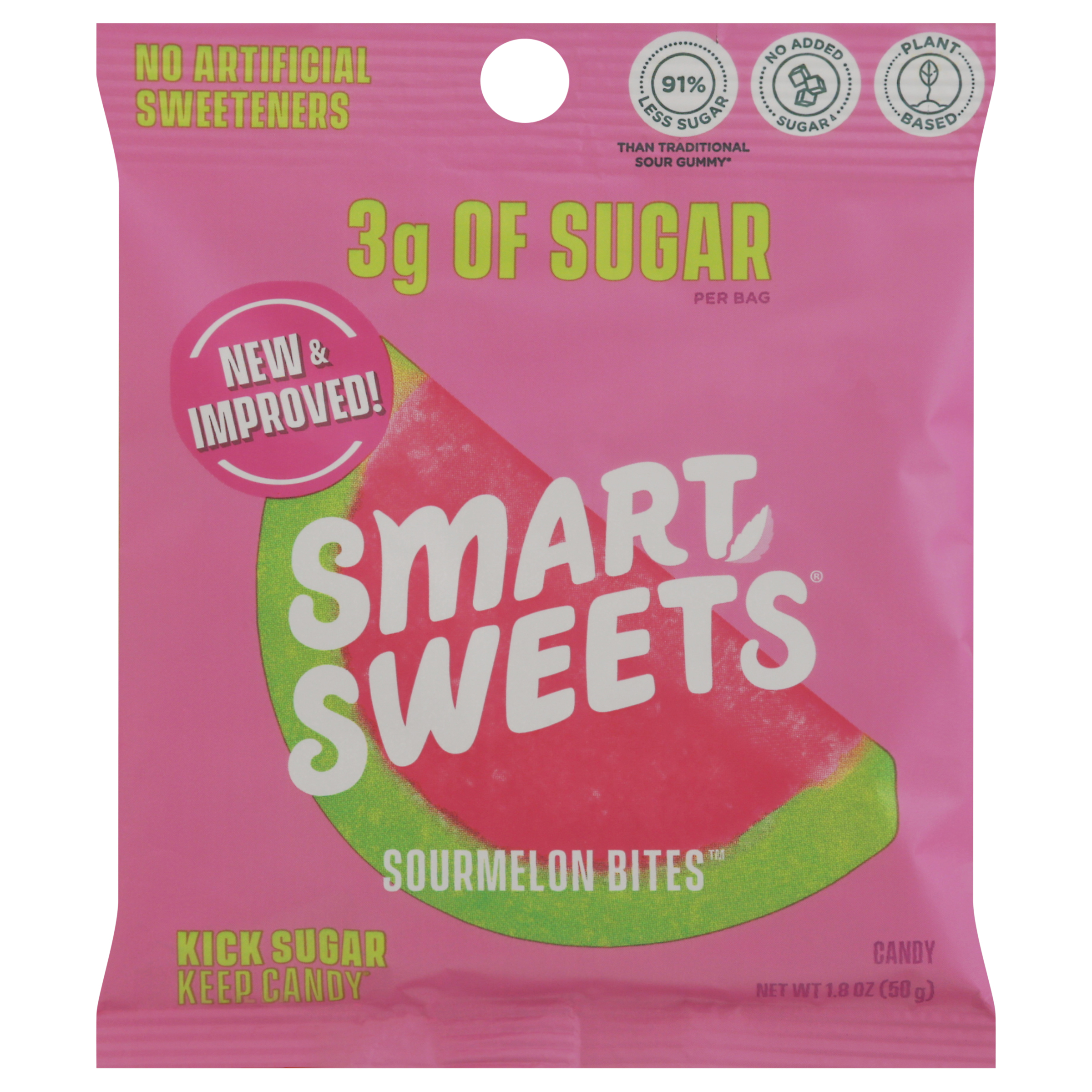 SmartSweets Sourmelon Bites Candy