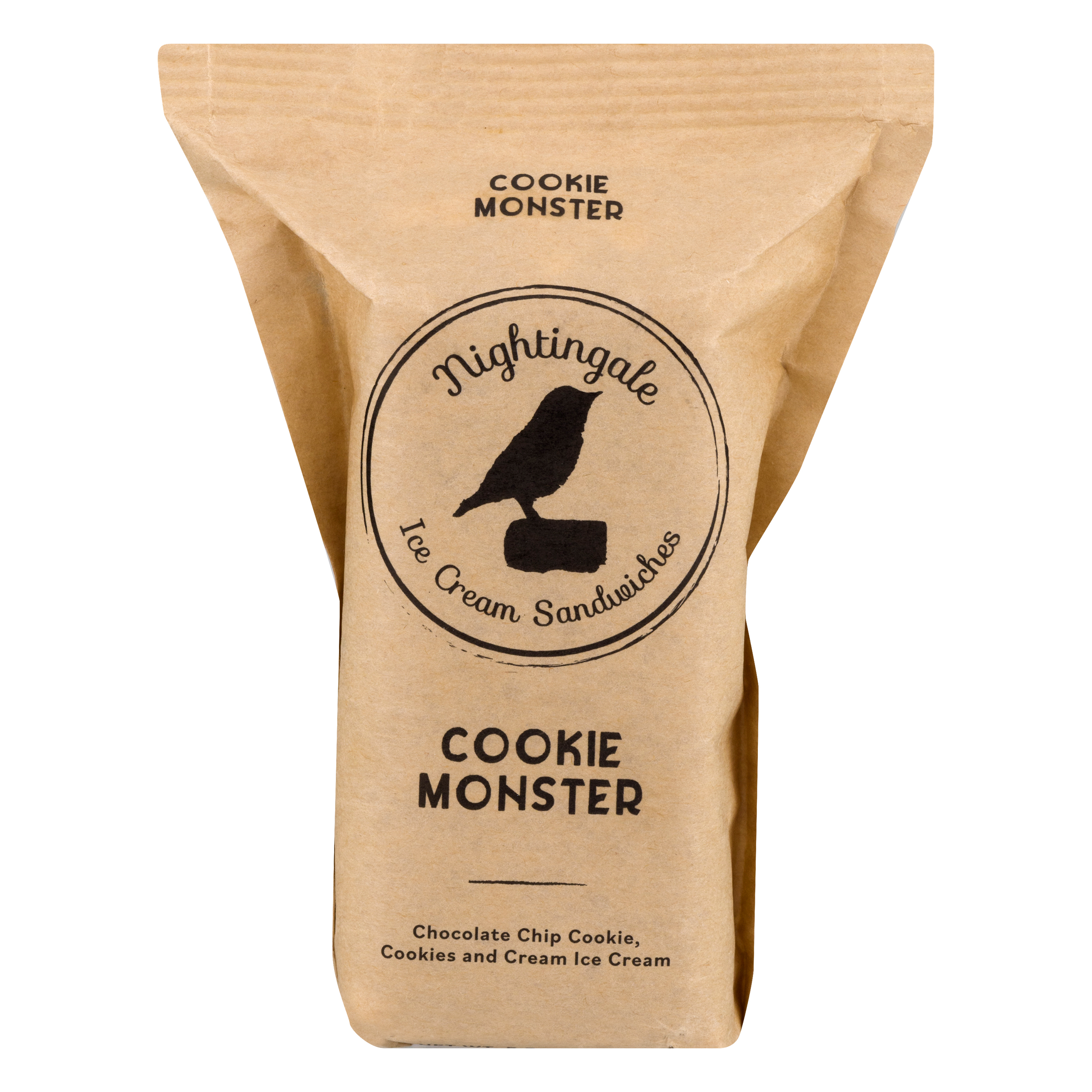 Nightingale Cookie Monster Ice Cream Sandwiches