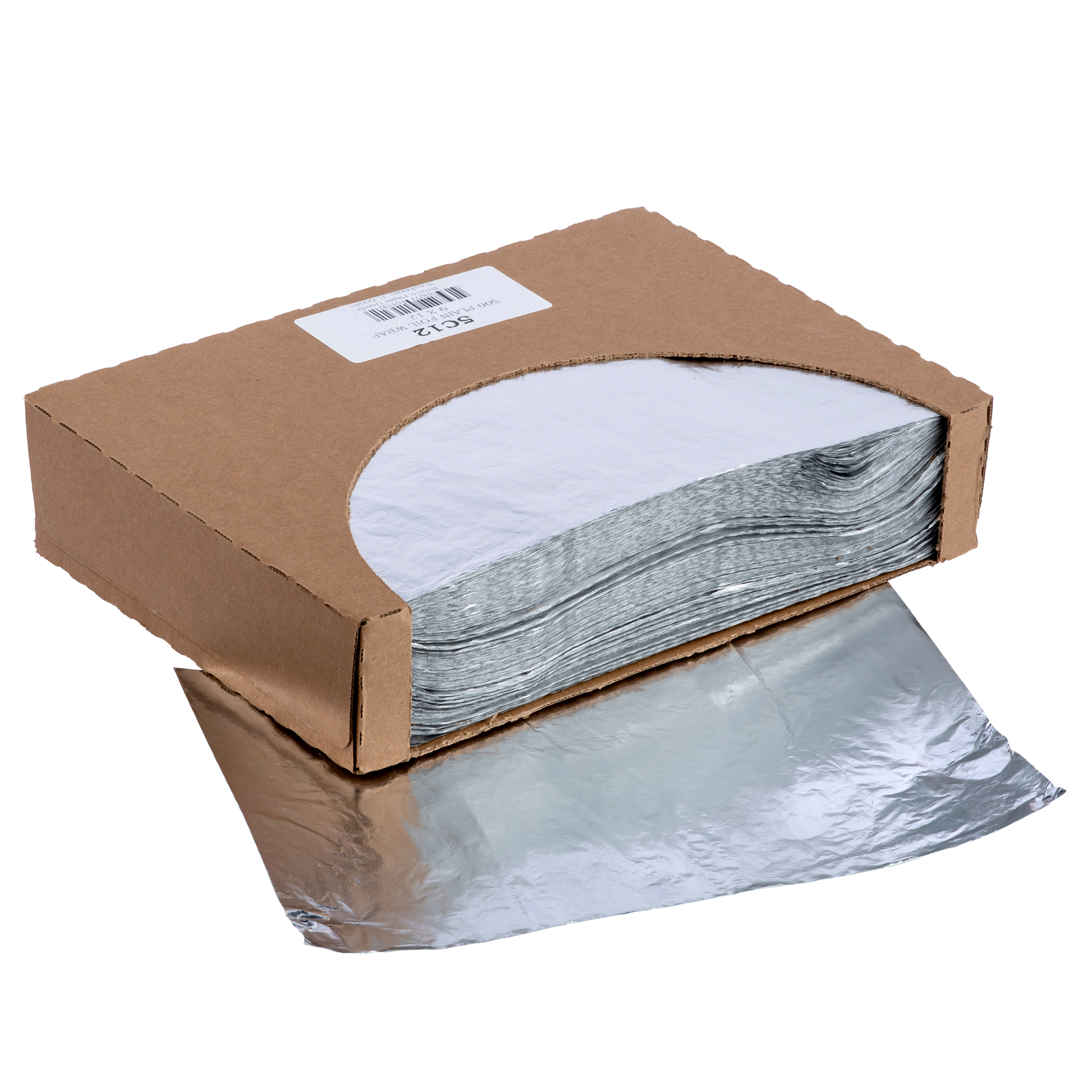 12x9 Plain Foil Wrap 2.5M/cs