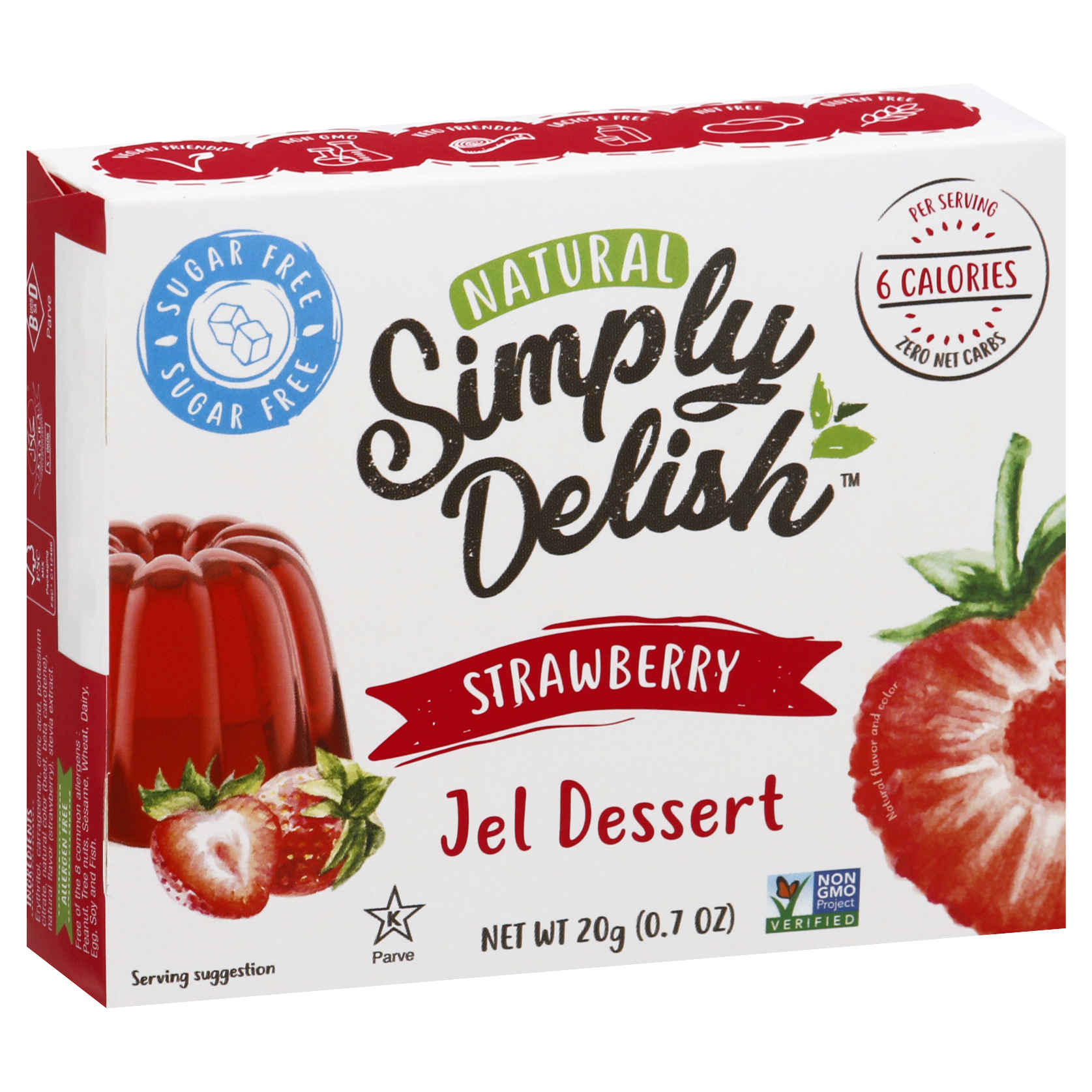 Simply Delish Strawberry Jel Dessert