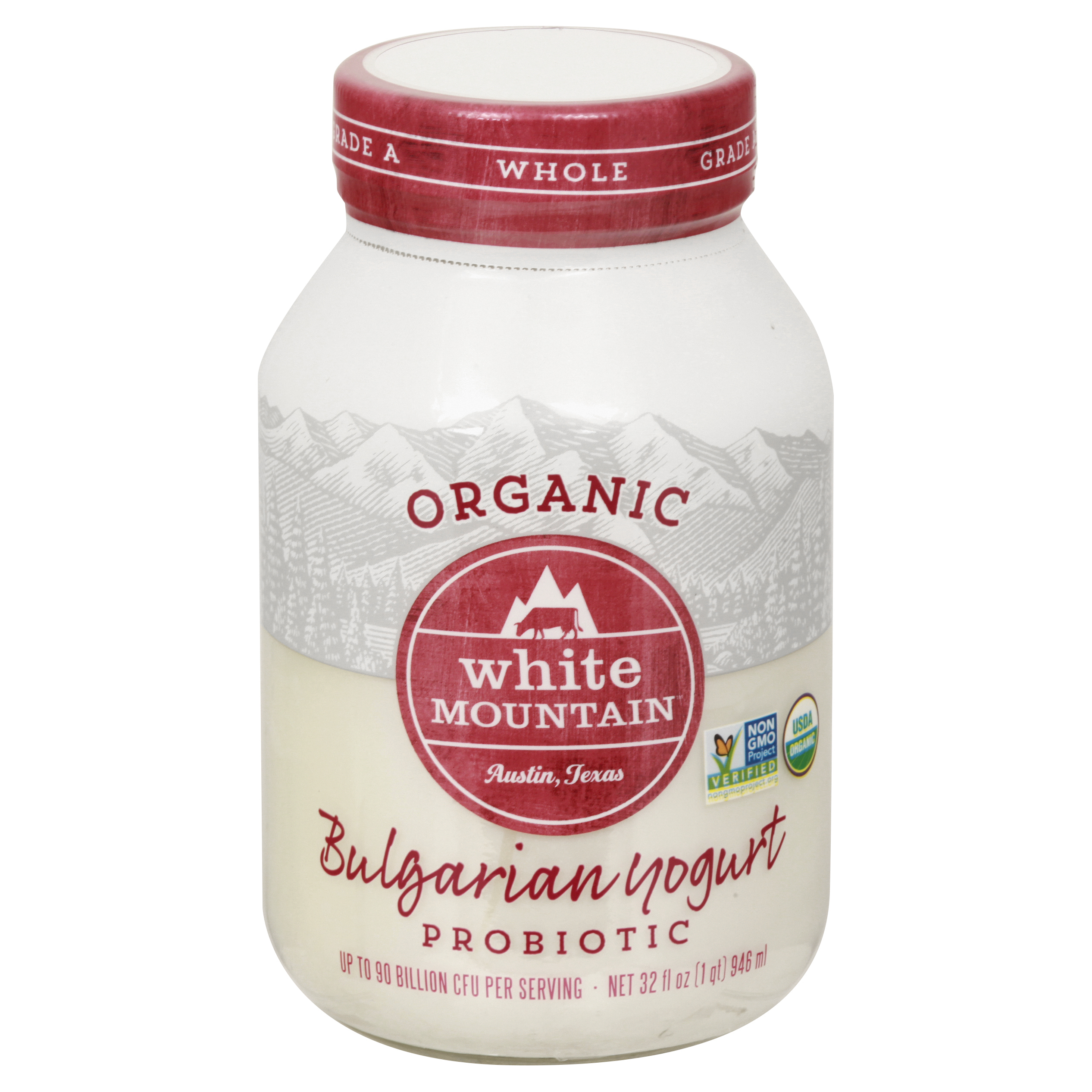 White Mountain Organic Probiotic Bulgarian Probiotic