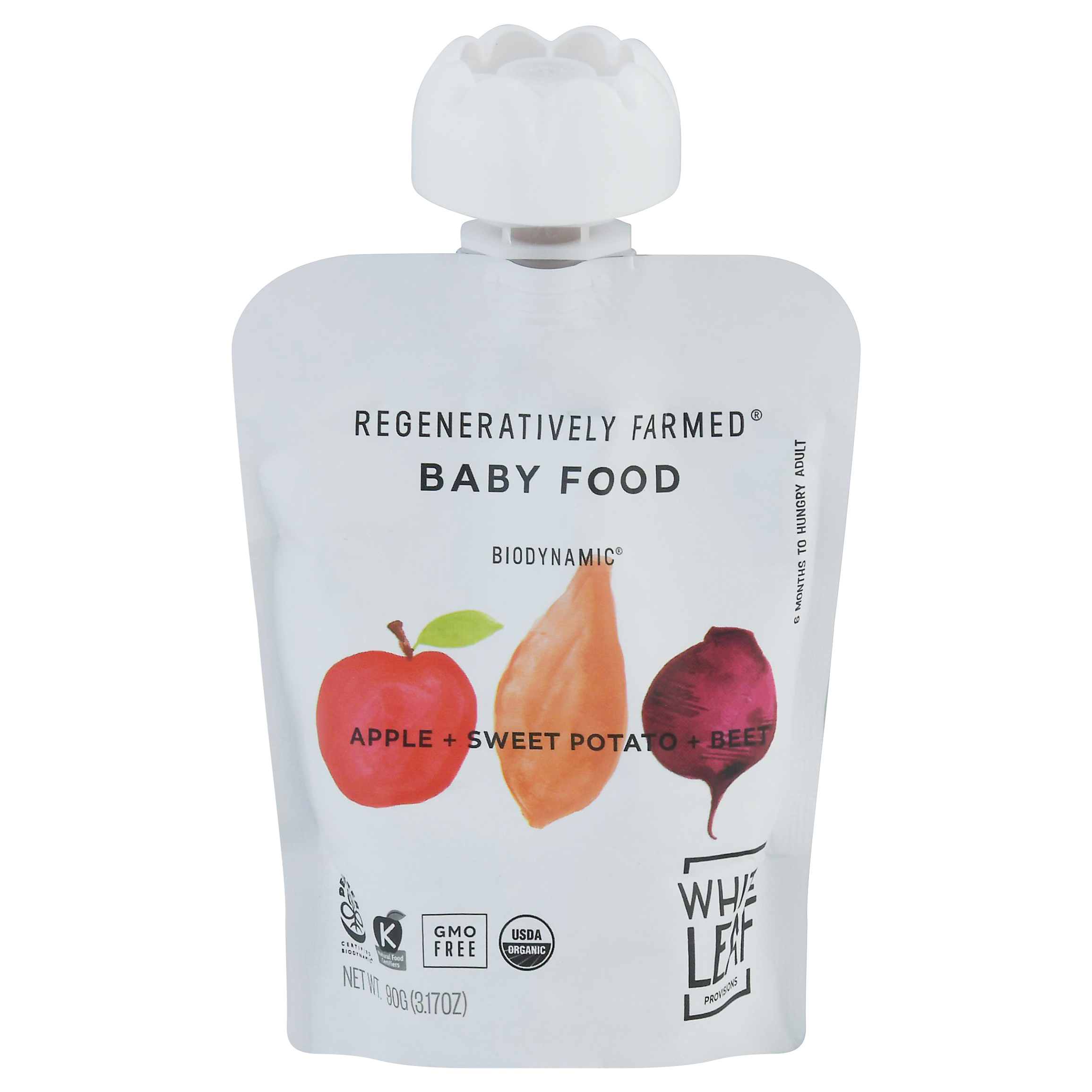 White Leaf Provisions Apple + Sweet Potato + Beet Baby Food