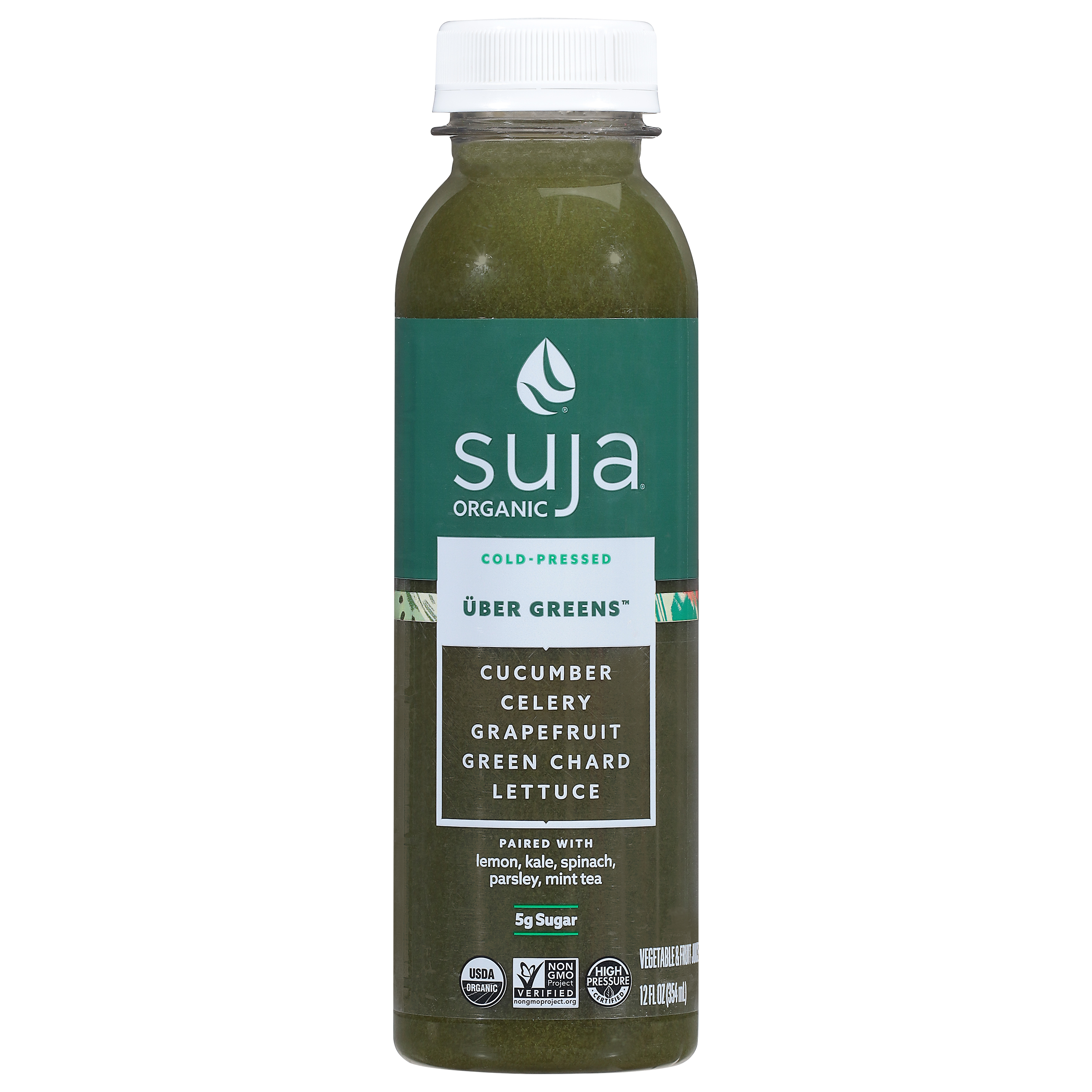 Suja Organic Cold- Pressed Uber Greens Vegetable & Fruit Juice Drink