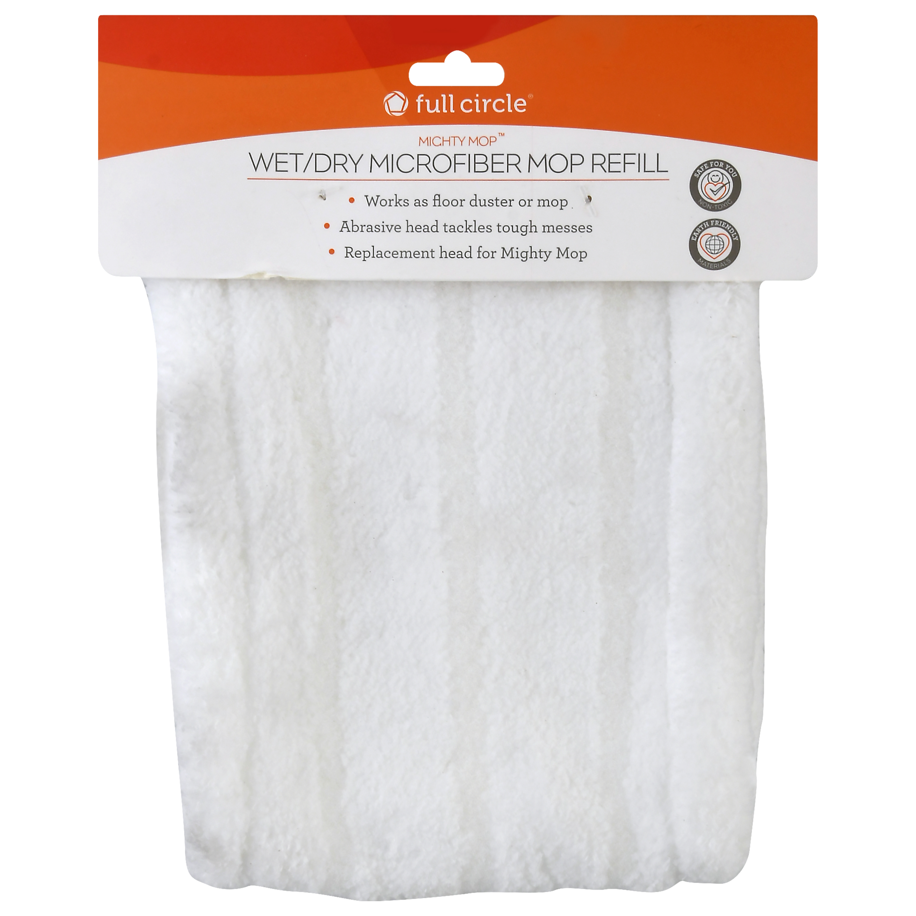 Full Circle Mighty Mop Wet/Dry Microfiber Mop Refill