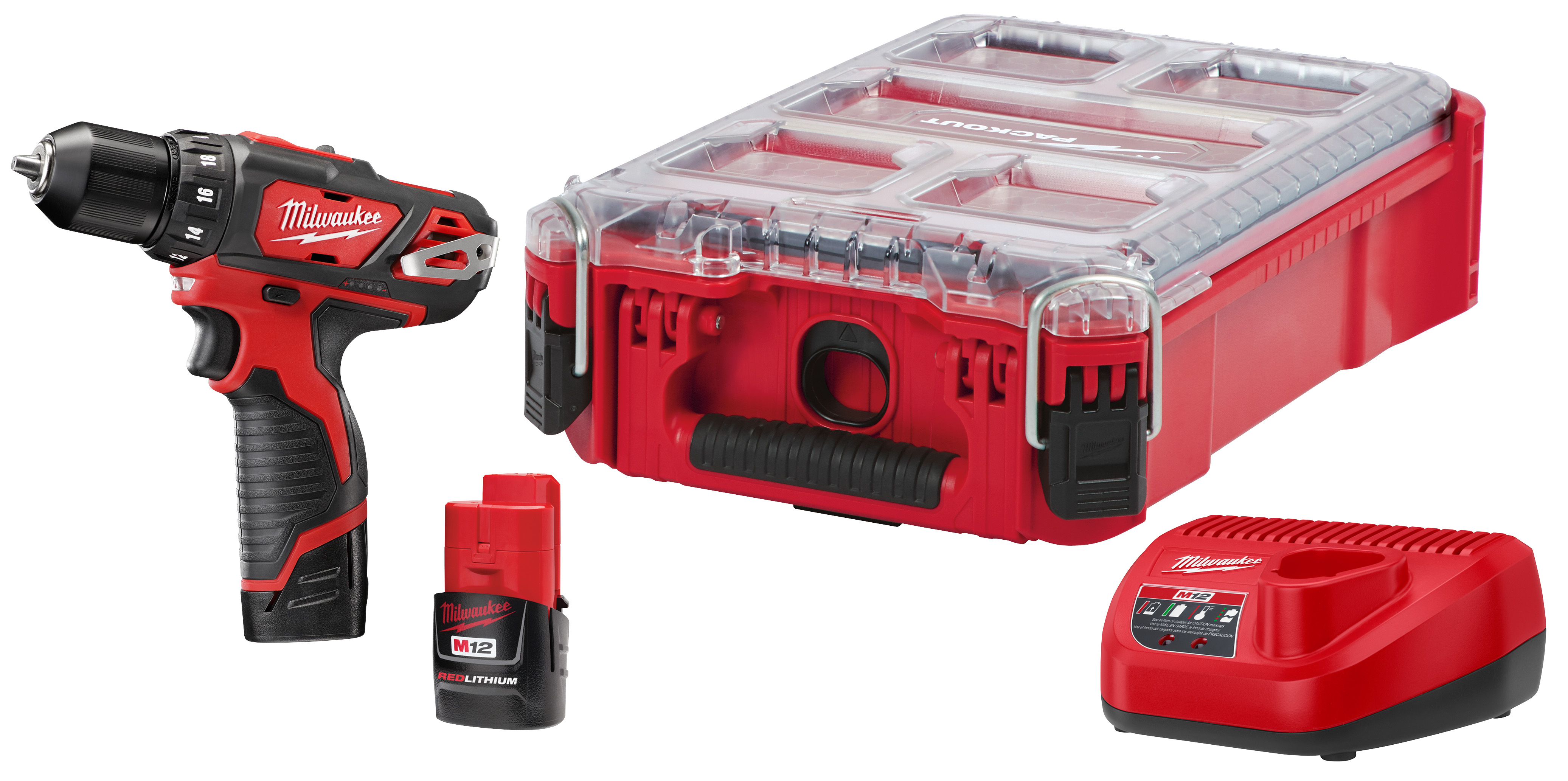 Product image for MILW 2407-22PO 3/8. Drill/Driver Ki