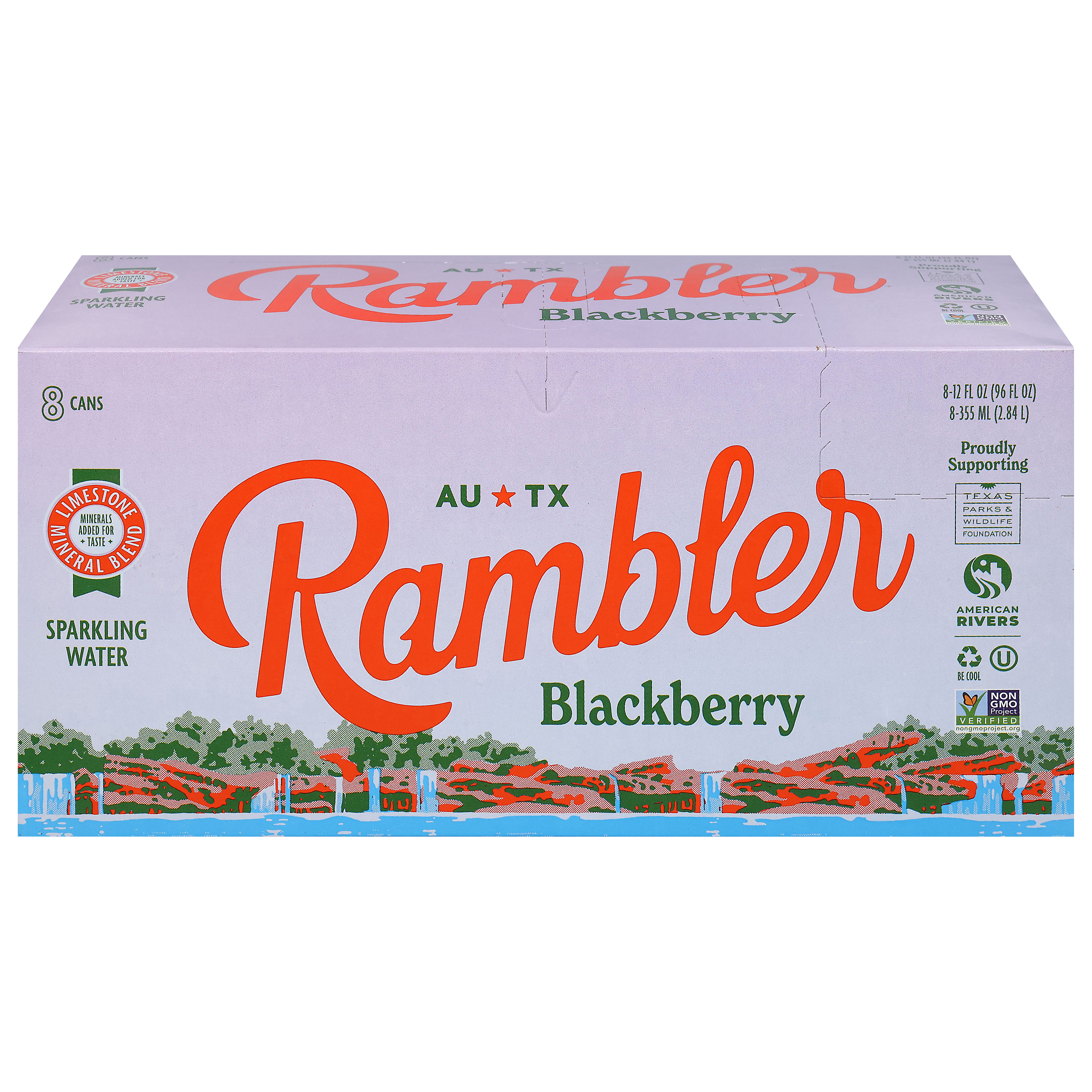 Rambler Blackberry Sparkling Water