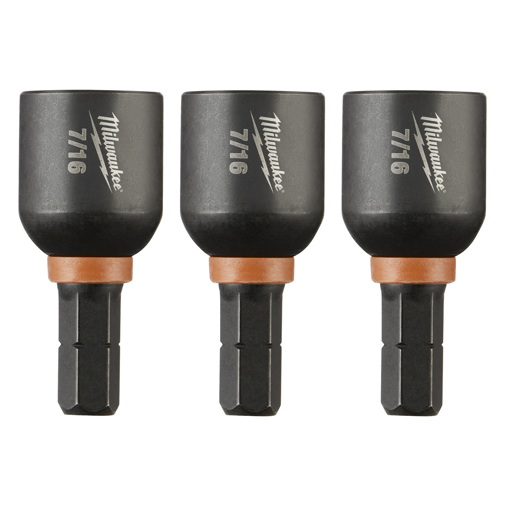 SHOCKWAVE Impact Duty 7/16" Insert Magnetic Nut Driver 3PK