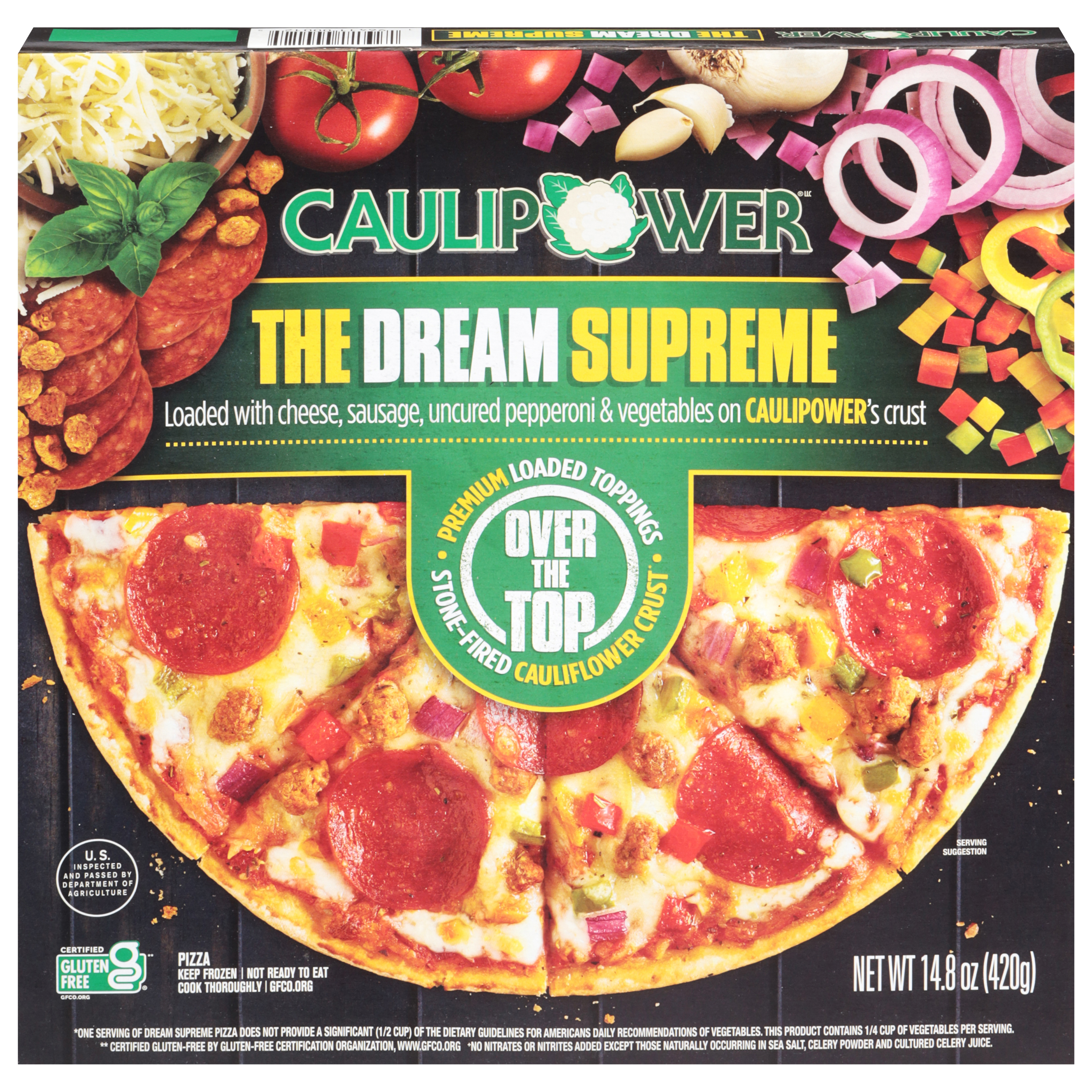 Caulipower The Dream Supreme Pizza