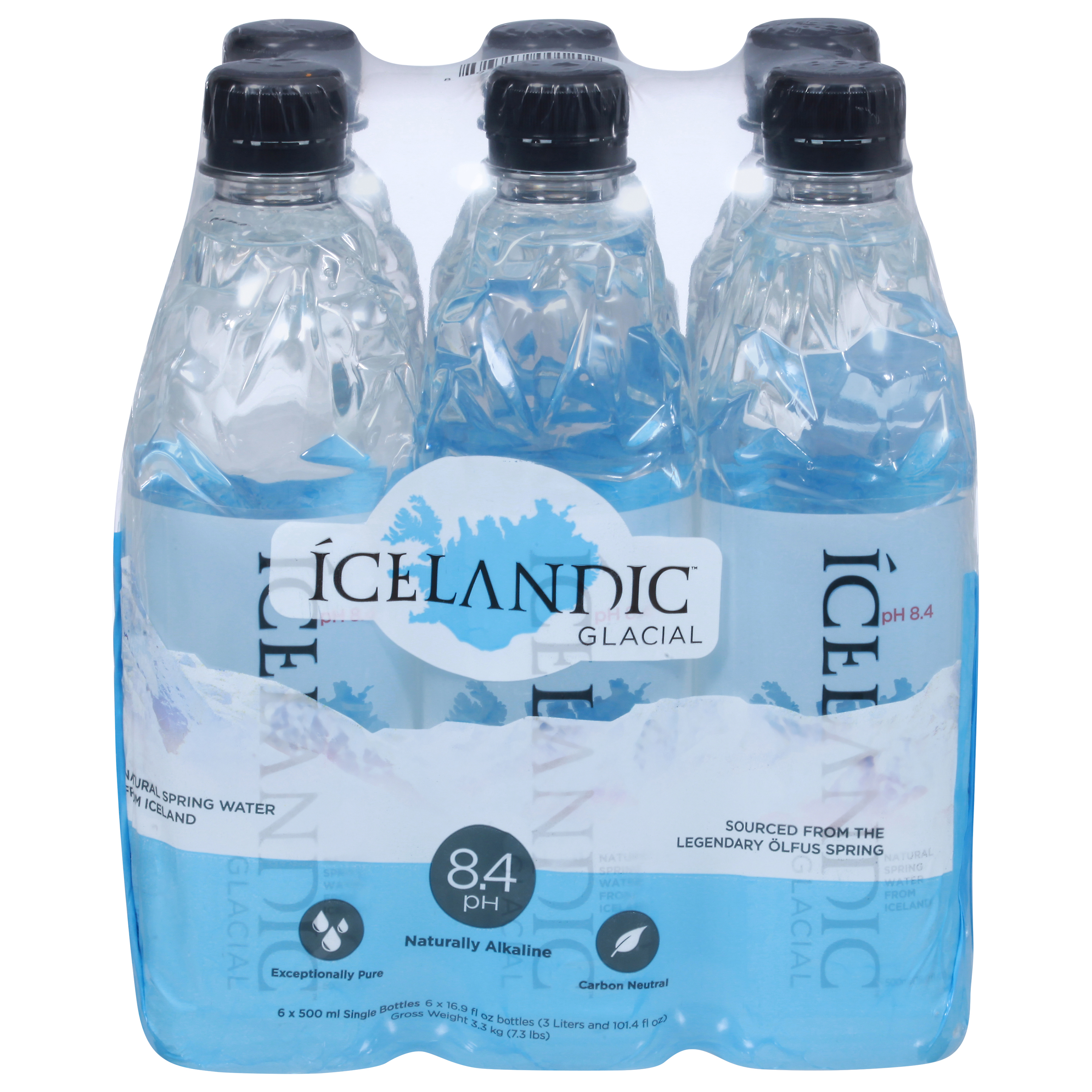 Icelandic Glacial Natural 8.4 pH Spring Water