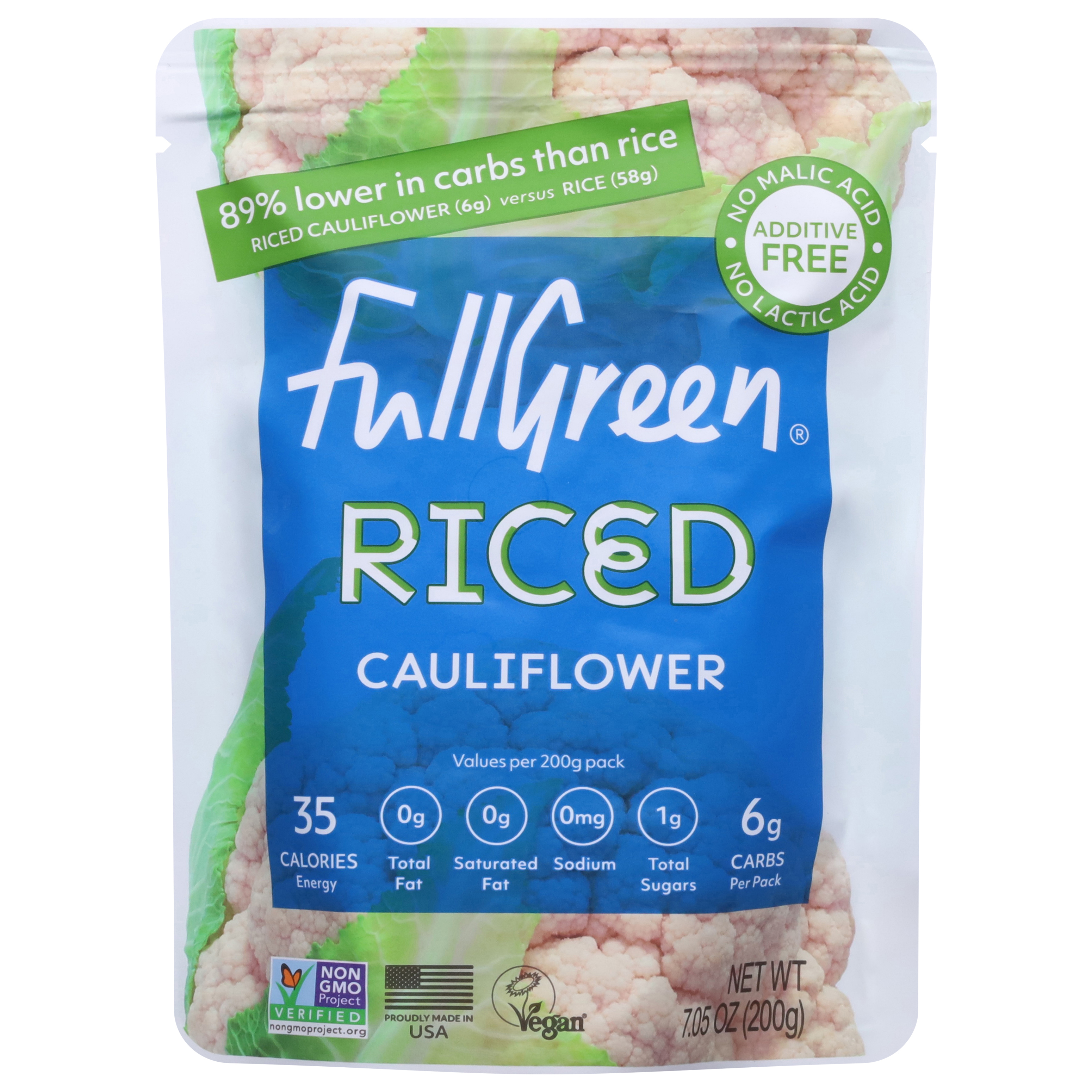 Fullgreen Riced Cauliflower