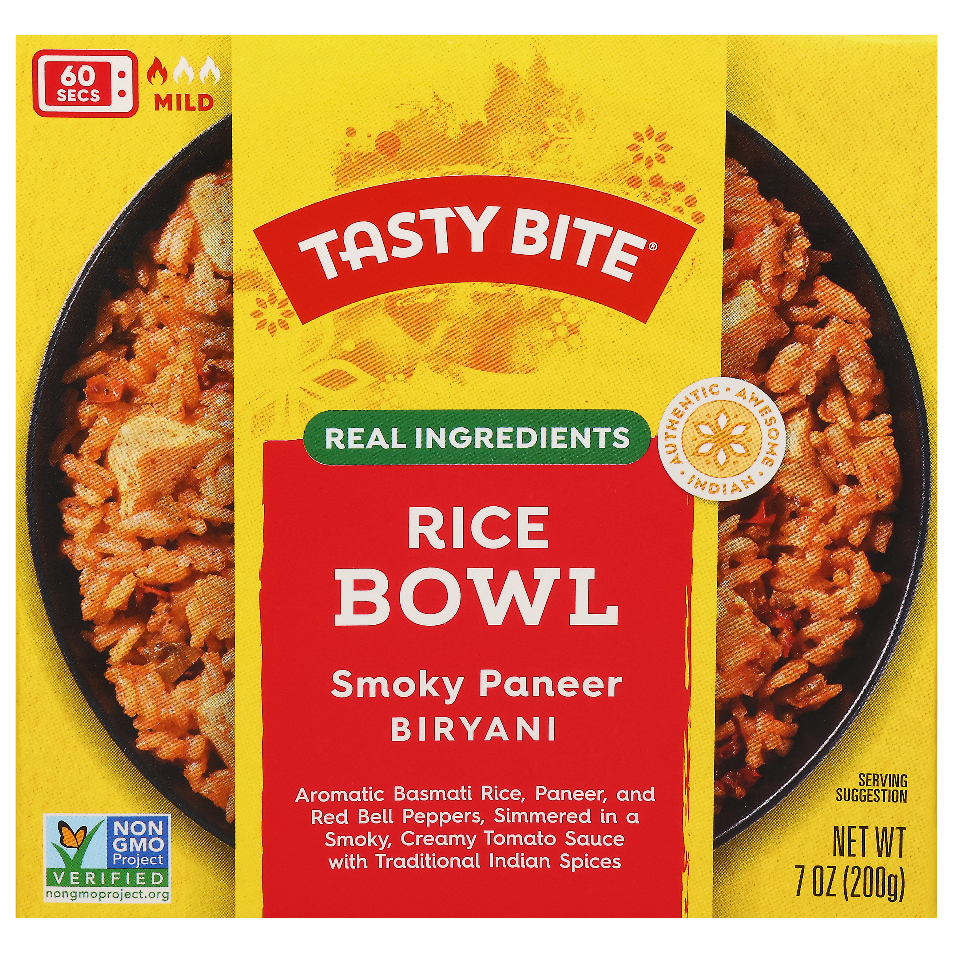 Tasty Bite Smoky Panner Biryani Rice Bowl