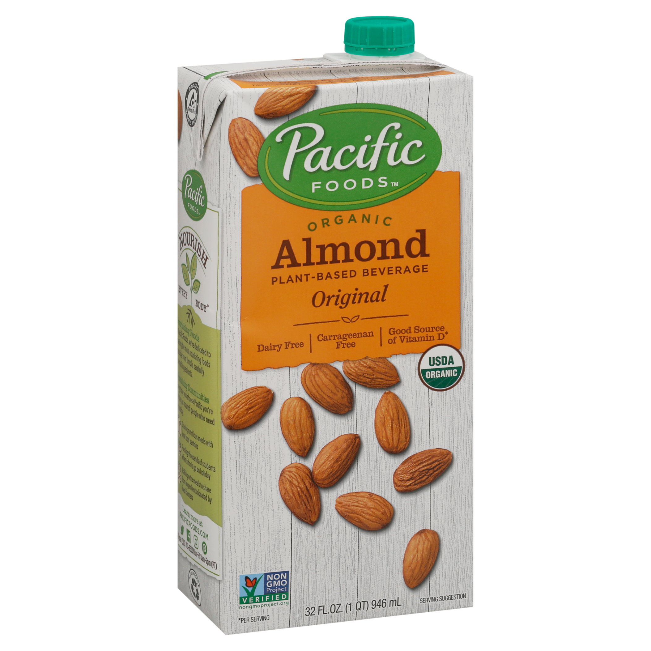 Pacific Foods Organic Almond Original Plant-Based Beverage