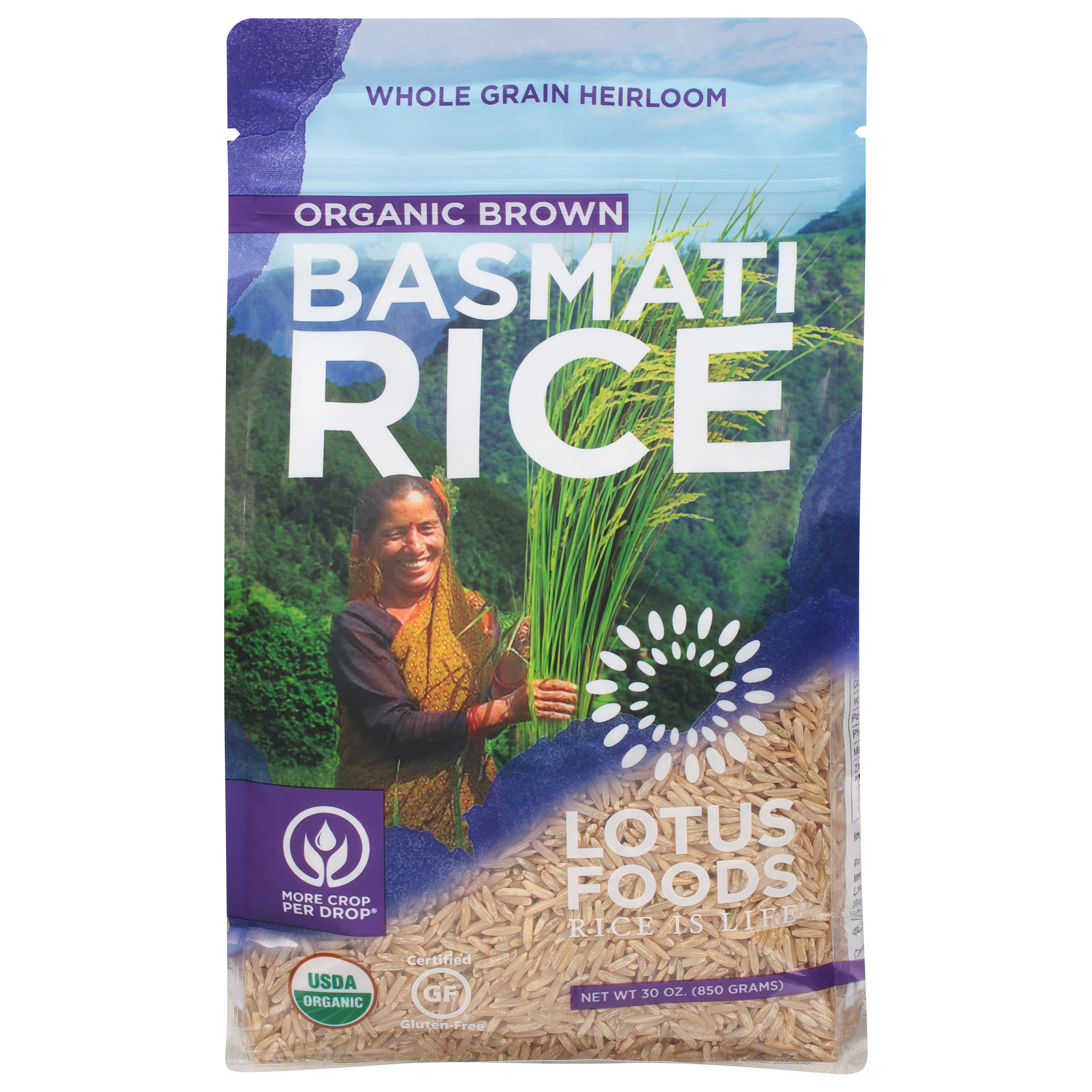 Lotus Foods Organic Brown Basmati Rice