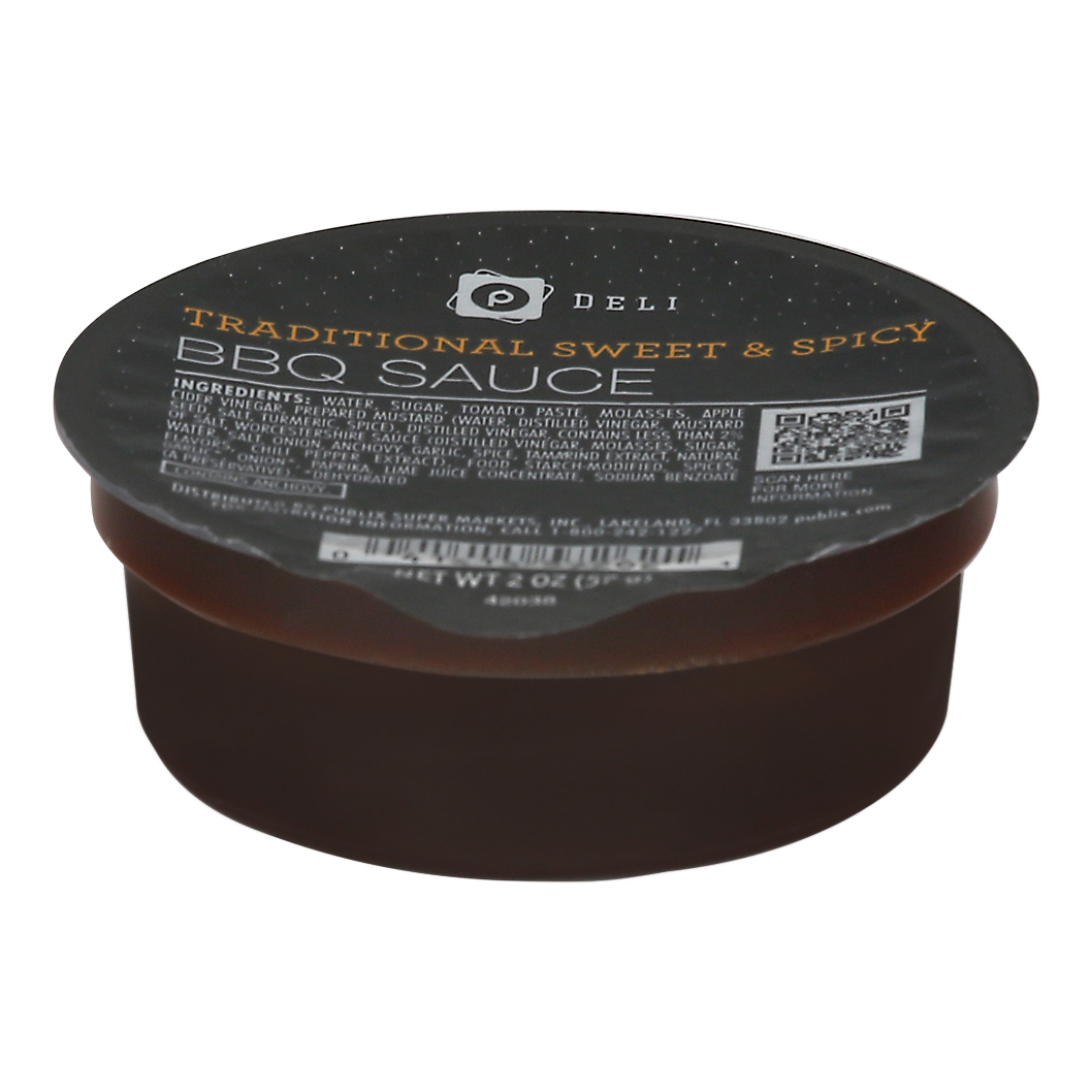 Publix Deli Traditional Sweet & Spicy BBQ Sauce 2 oz