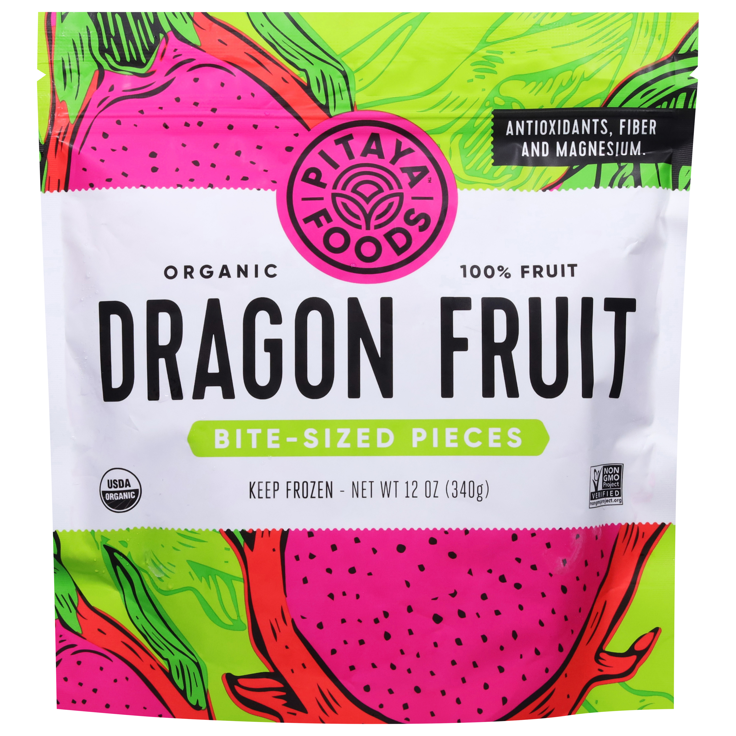 Pitaya Foods Dragon Fruit Bite-Sized Pieces