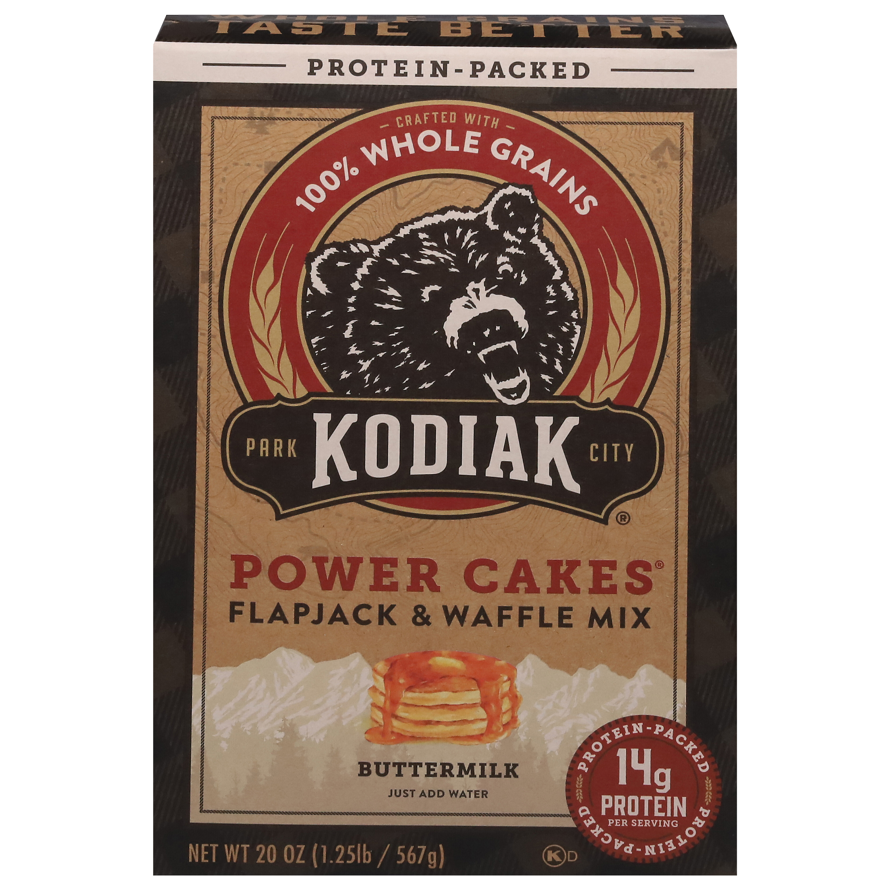 Kodiak Power Cakes Buttermilk Flapjack & Waffle Mix