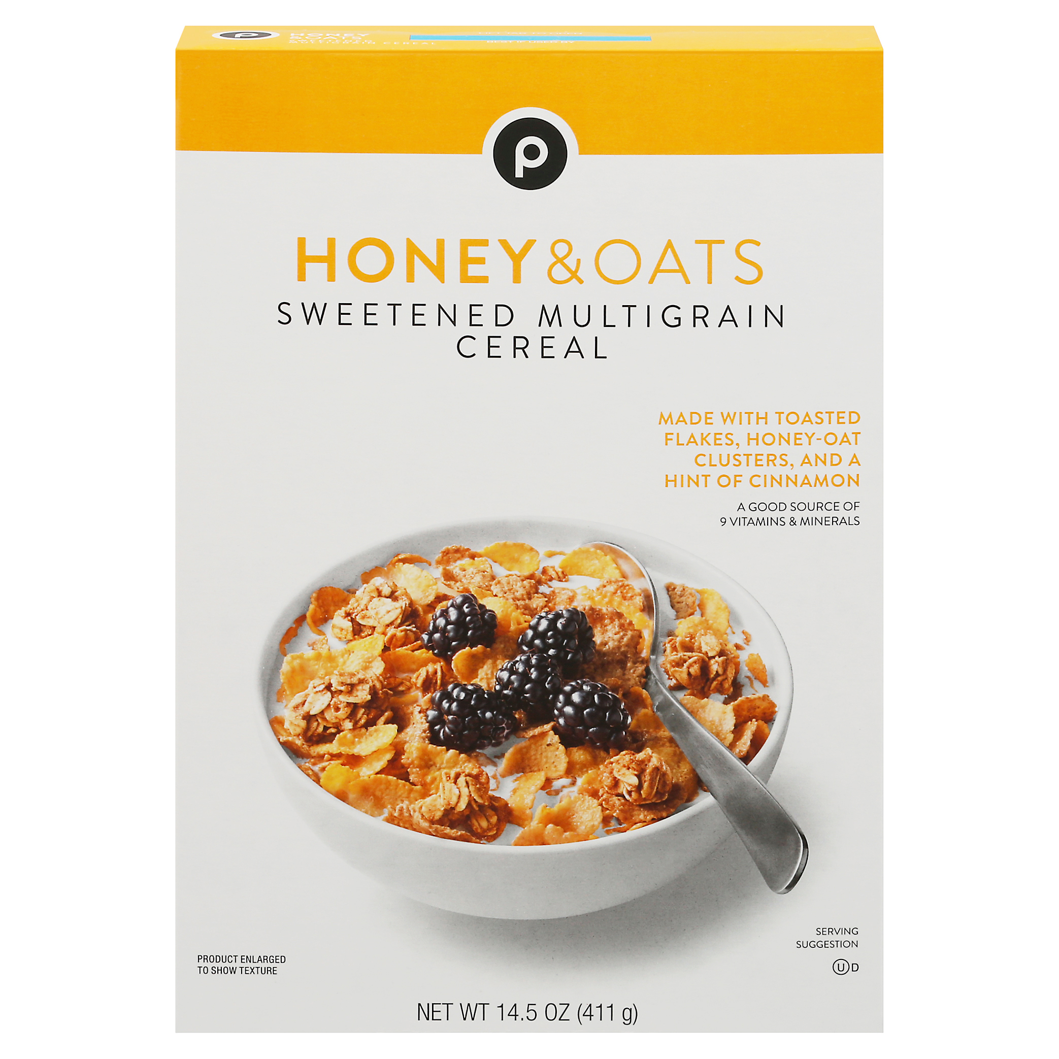 Publix Honey & Oats Cereal 14.5 oz