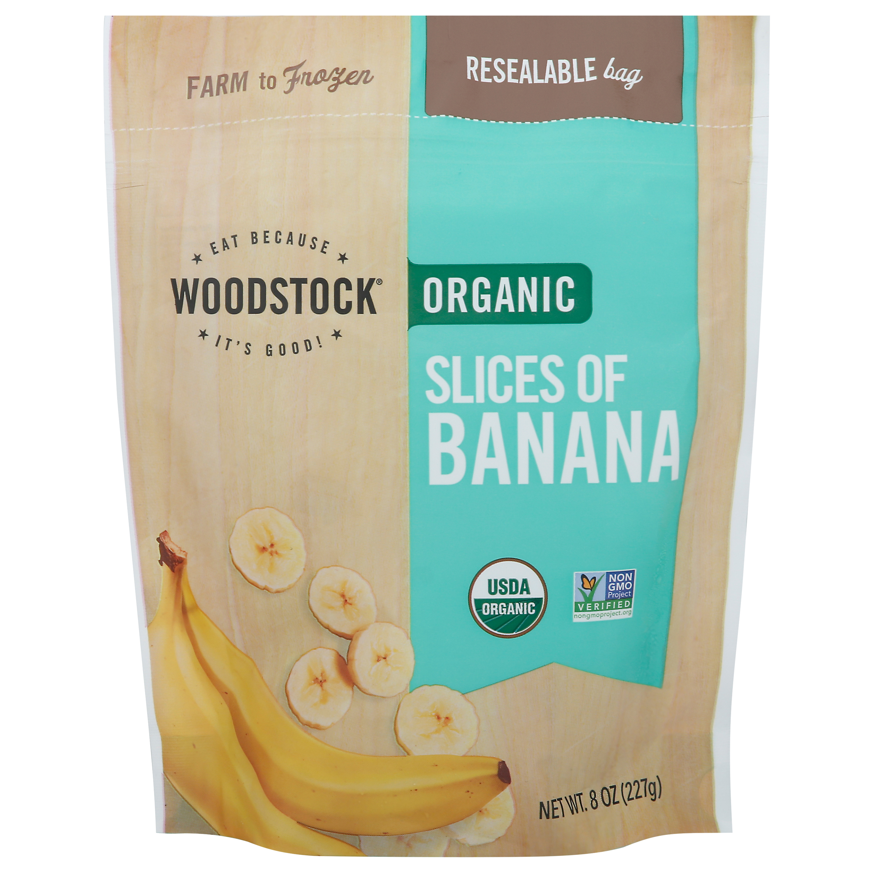Woodstock Organic Slices of Banana