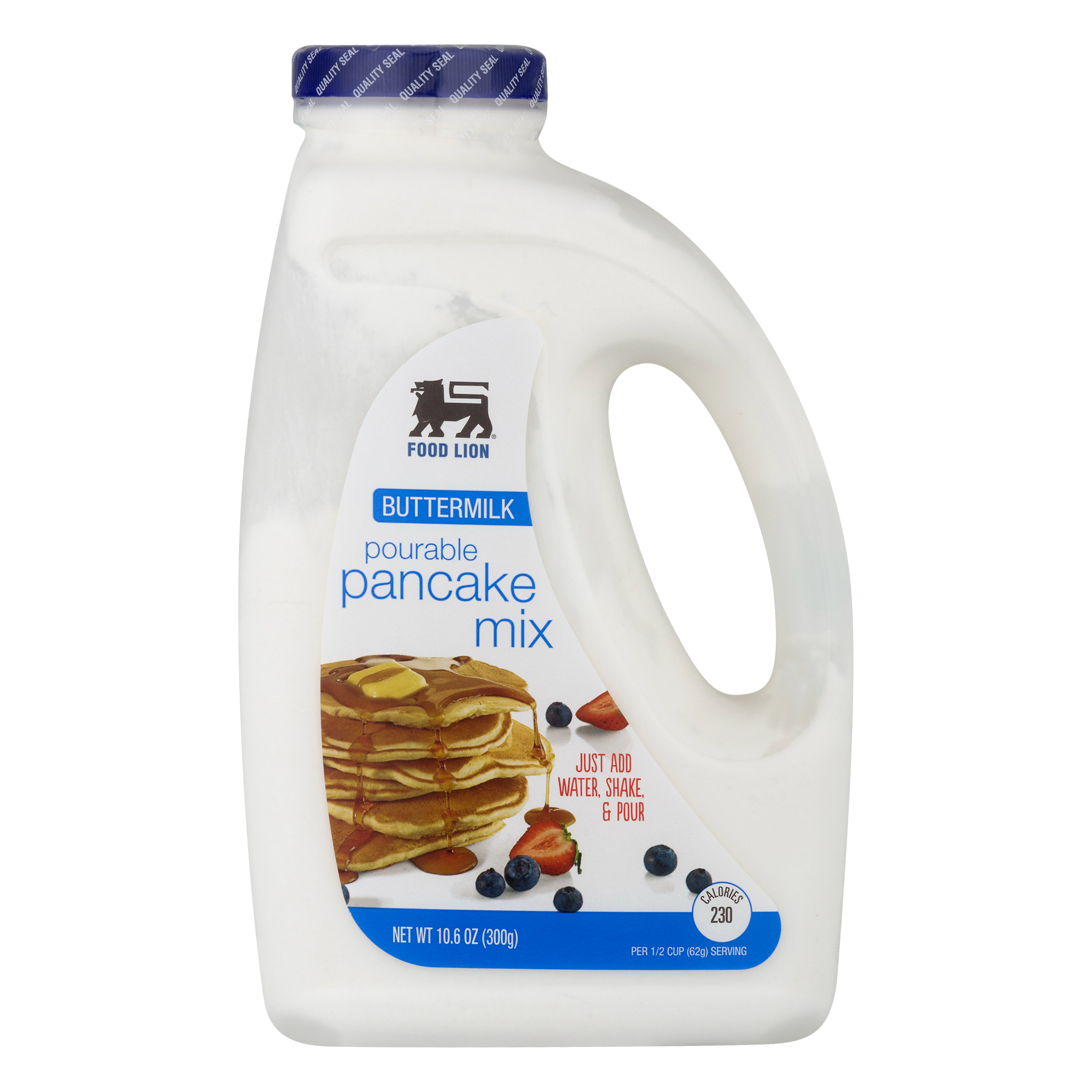 Food Lion Pancake Mix, Pourable, Buttermilk, Jug