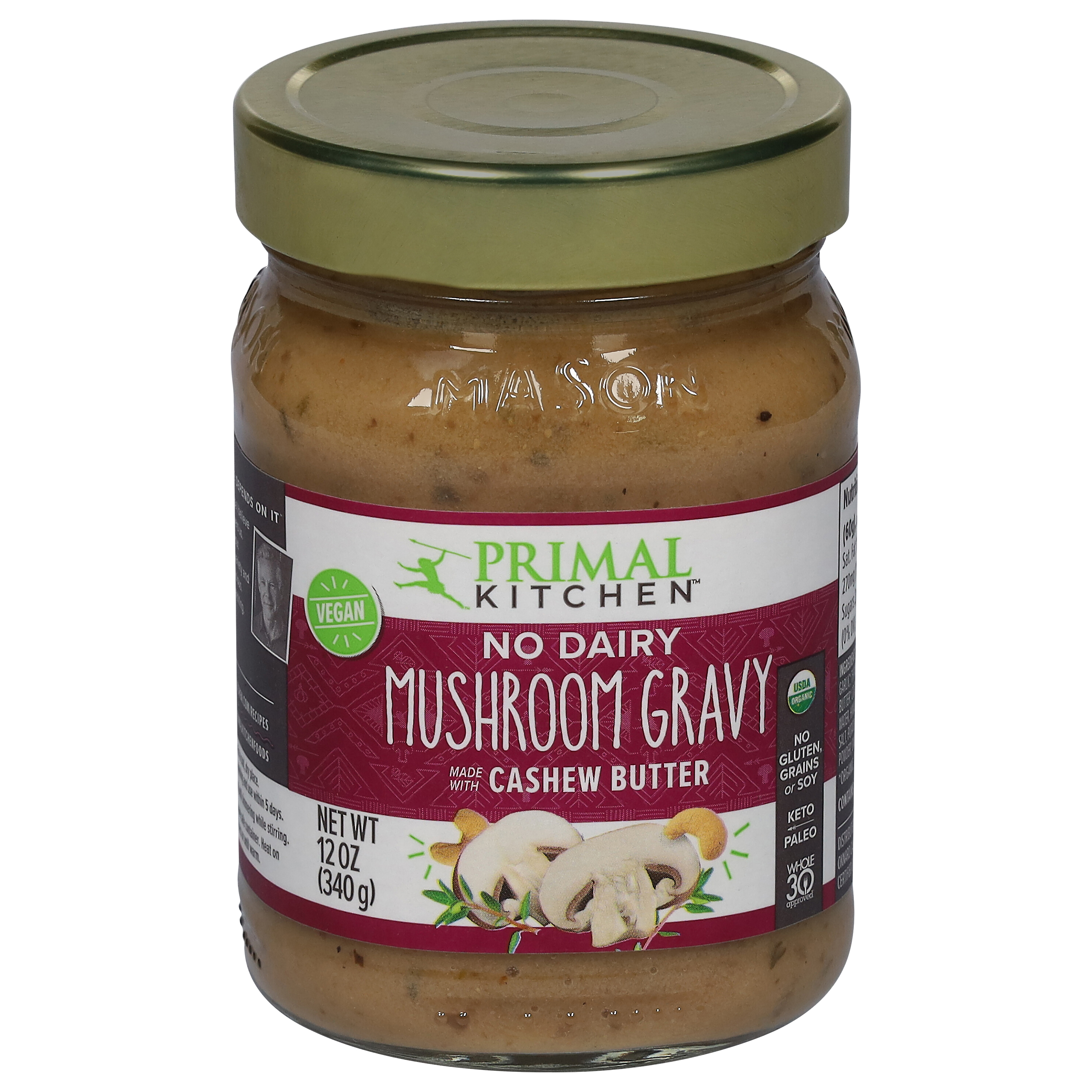 Primal Kitchen No Dairy Mushroom Gravy
