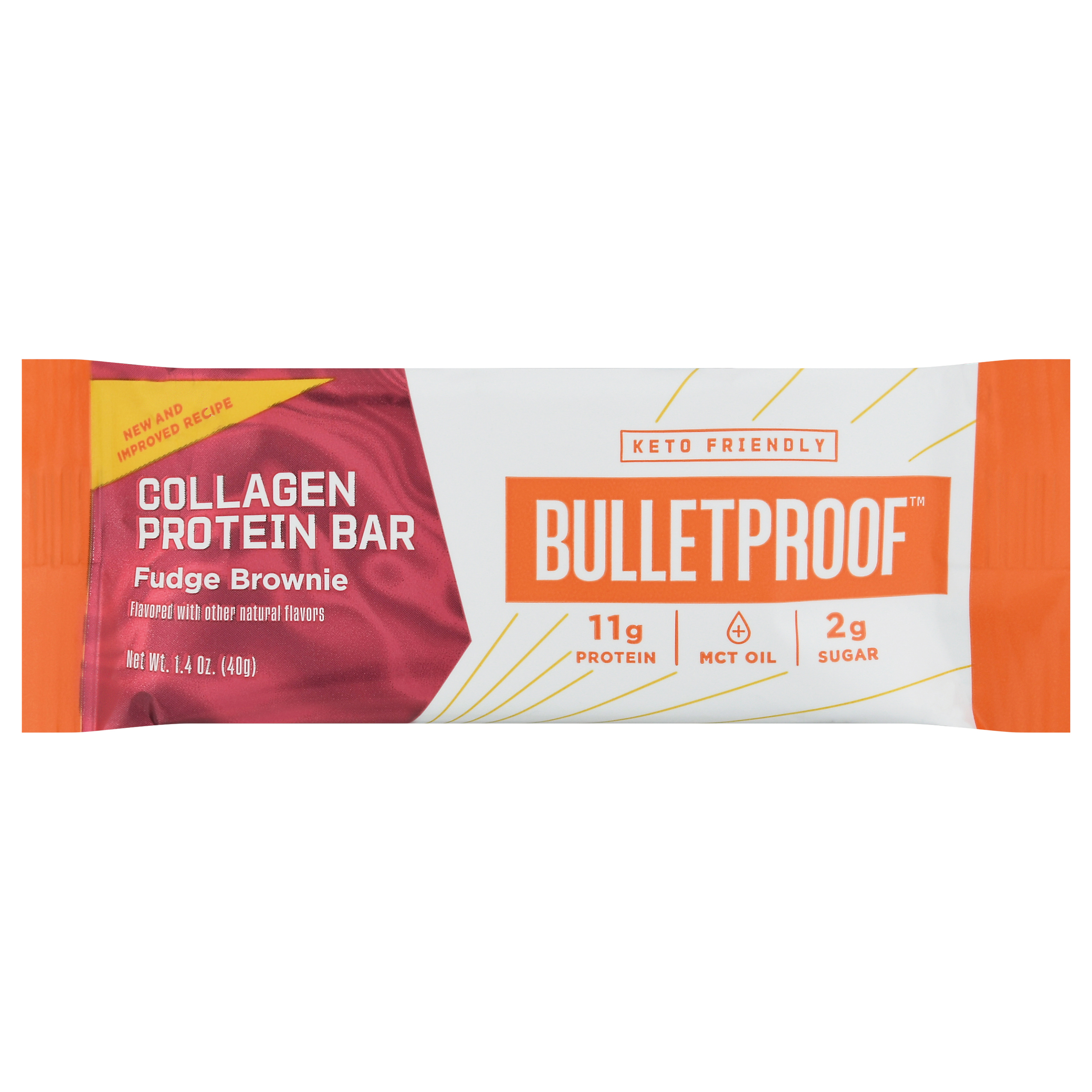 Bulletproof Fudge Brownie Collagen Protein Bar
