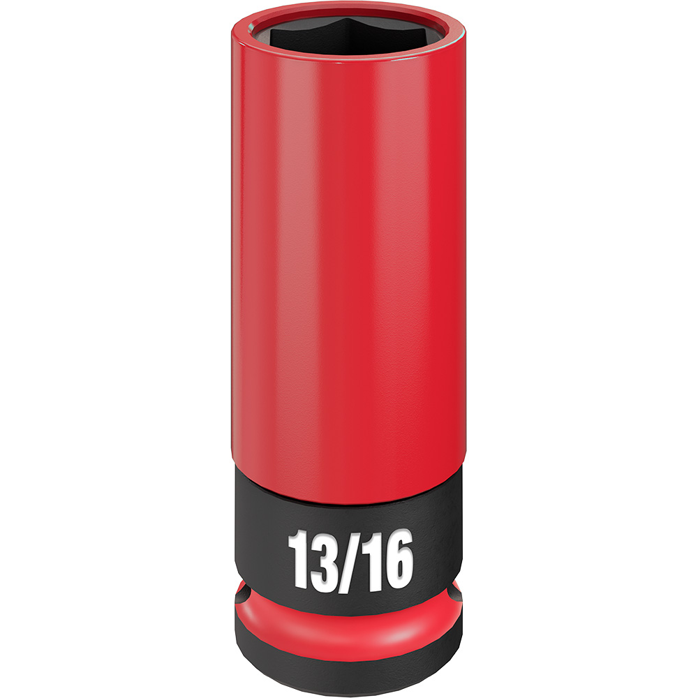 SHOCKWAVE Impact Duty 1/2 Drive 13/16" SAE Lug Nut Wheel Socket