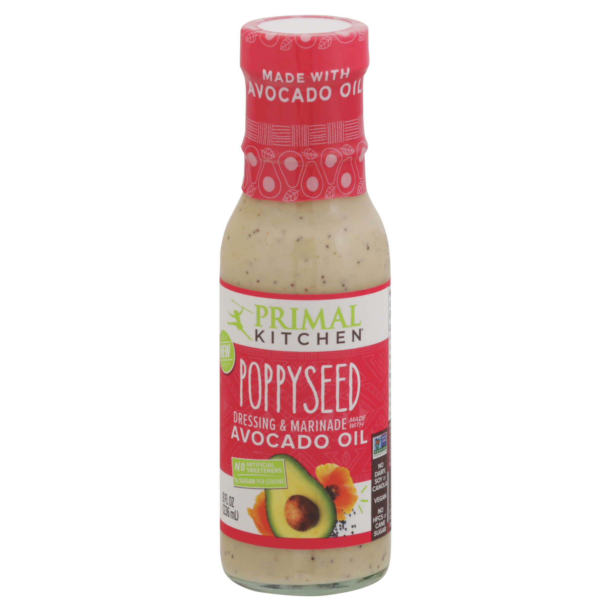 Primal Kitchen Avocado Oil Poppyseed Dressing & Marinade