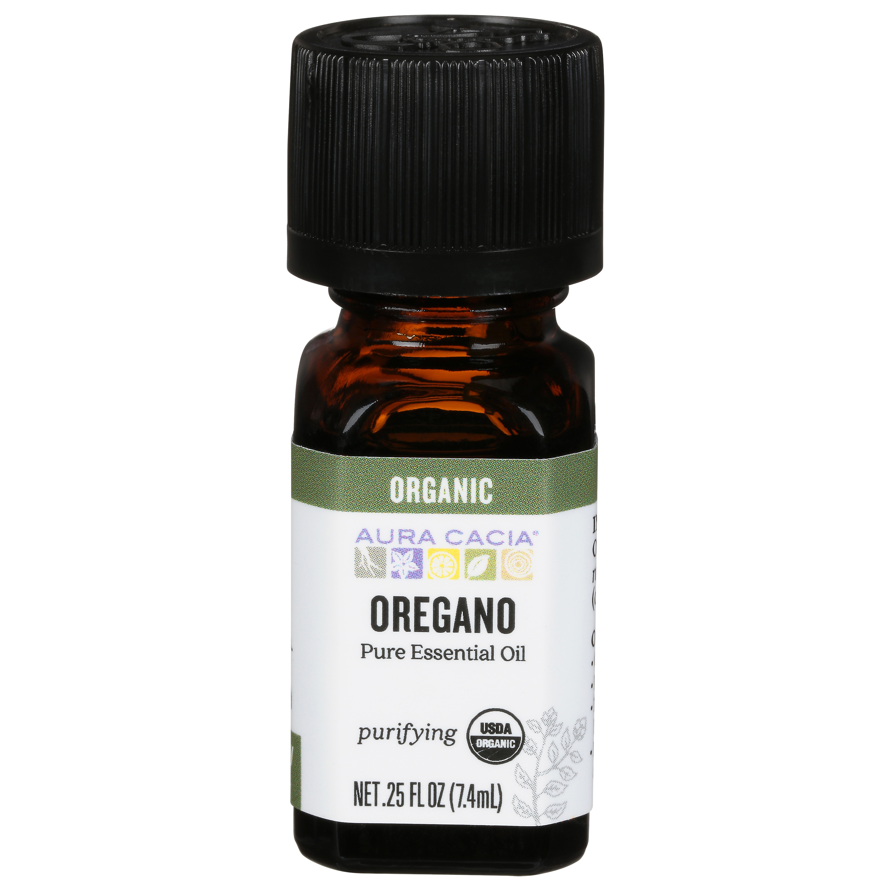 Aura Cacia Purifying Organic Oregano Pure Essential Oil