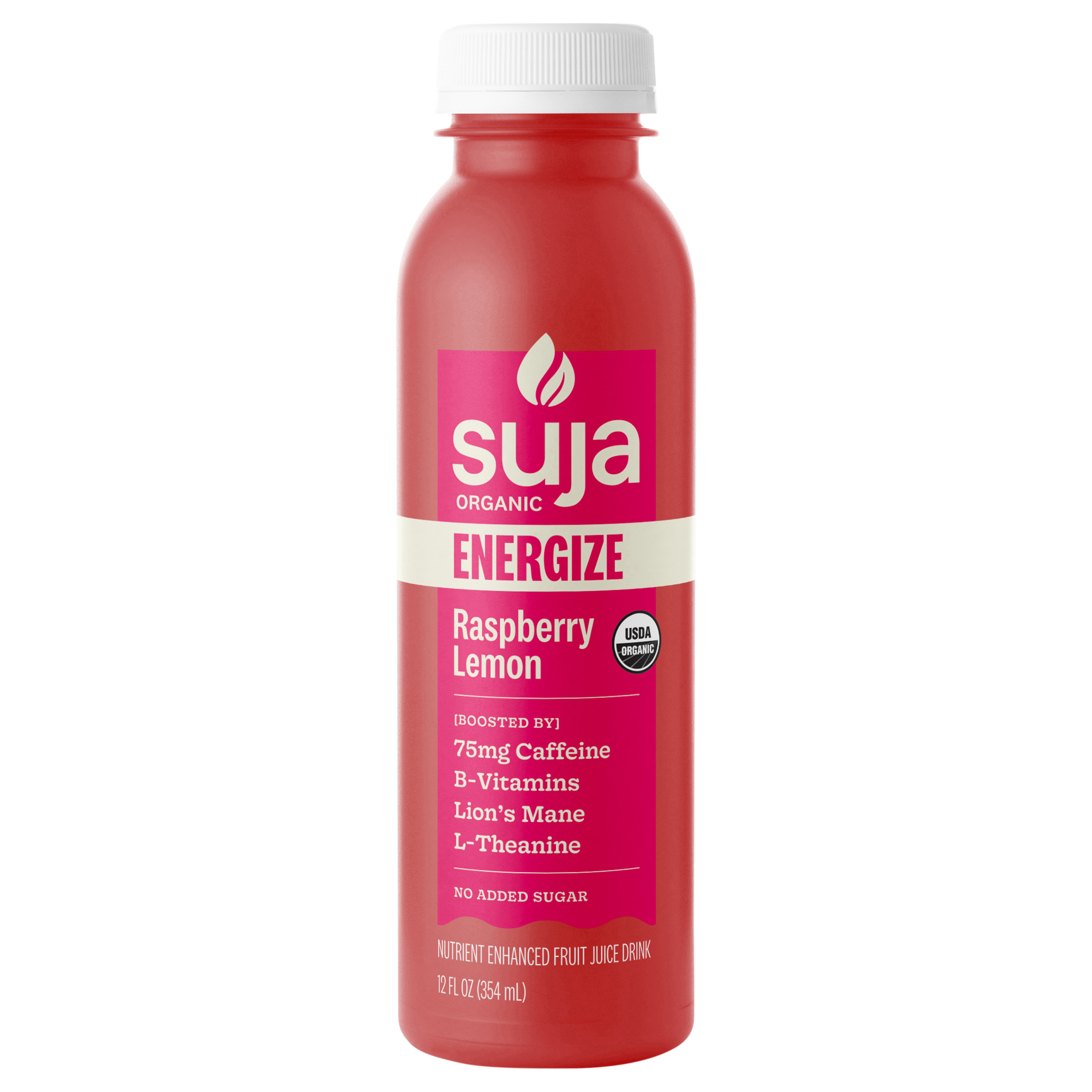 Suja Organic Energize Raspberry Lemon Cold Pressed Juice Drink,