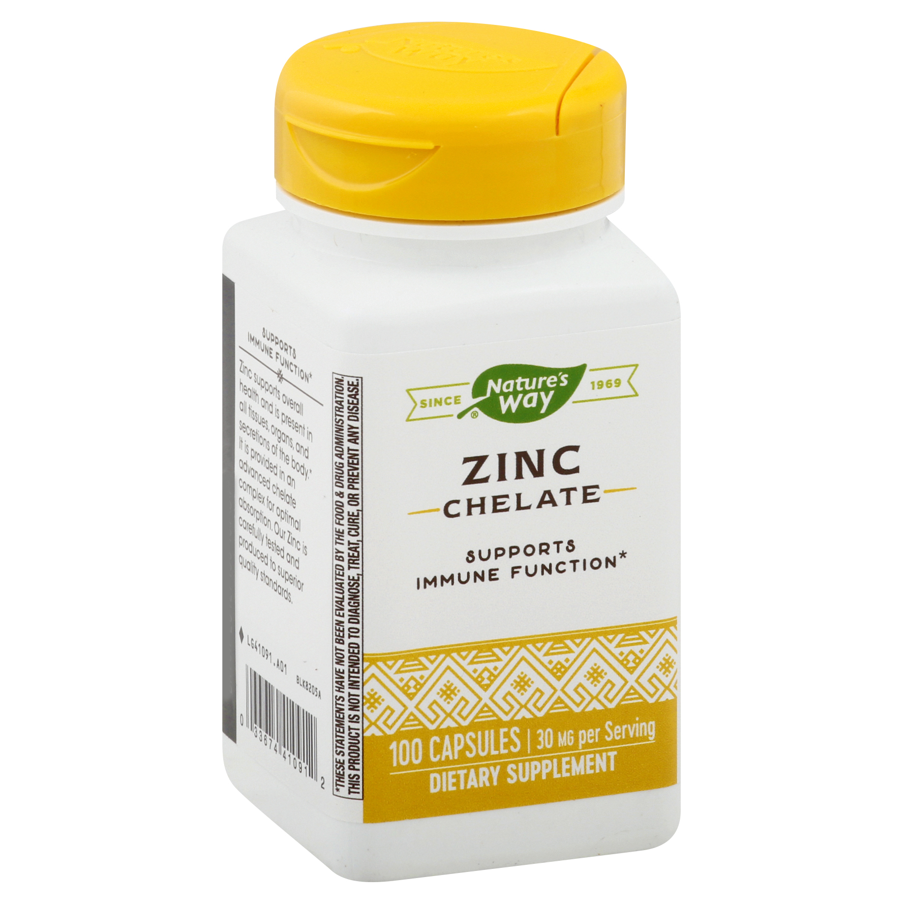 Nature`s Way Zinc 30 Mg