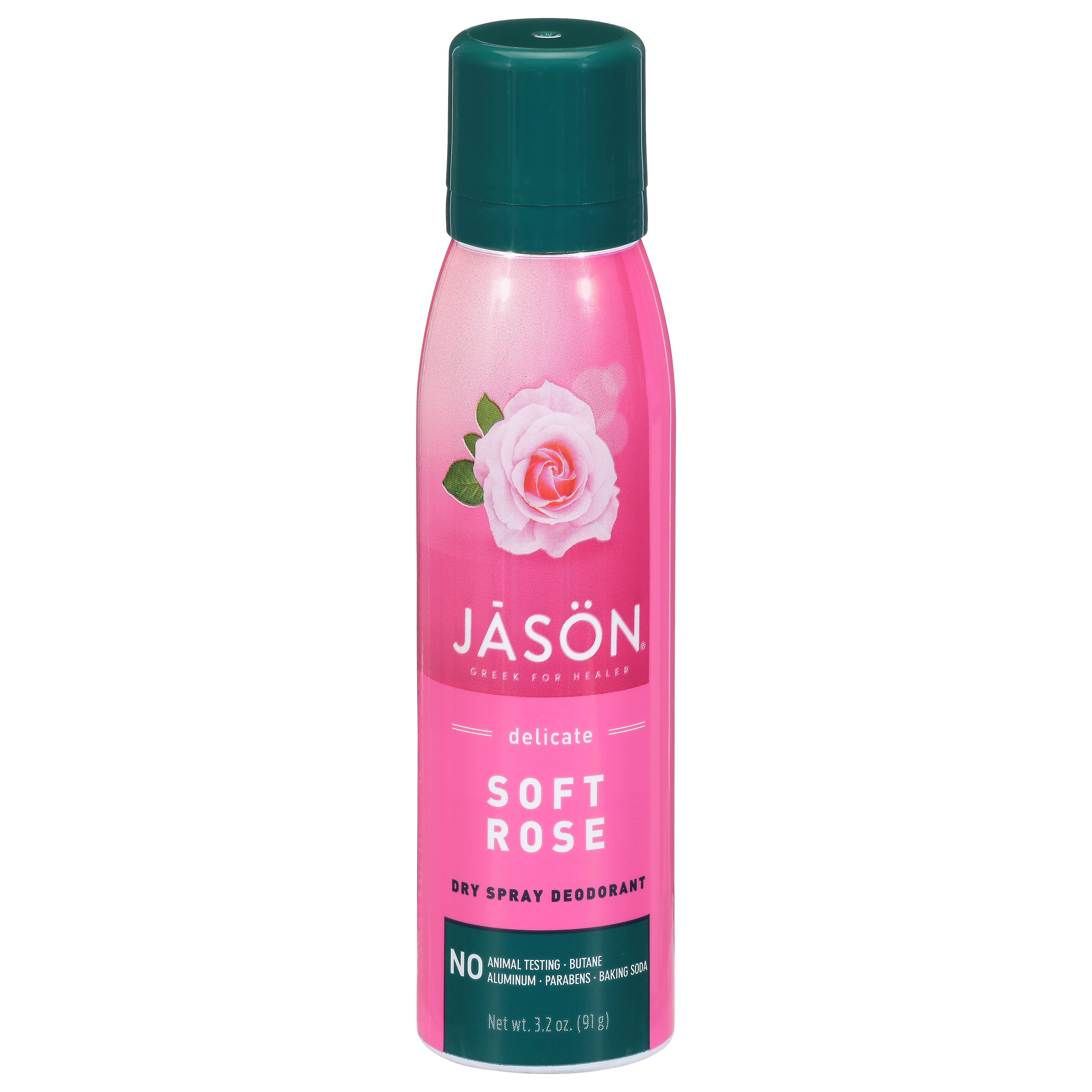 Jason Delicate Dry Spray Soft Rose Deodorant